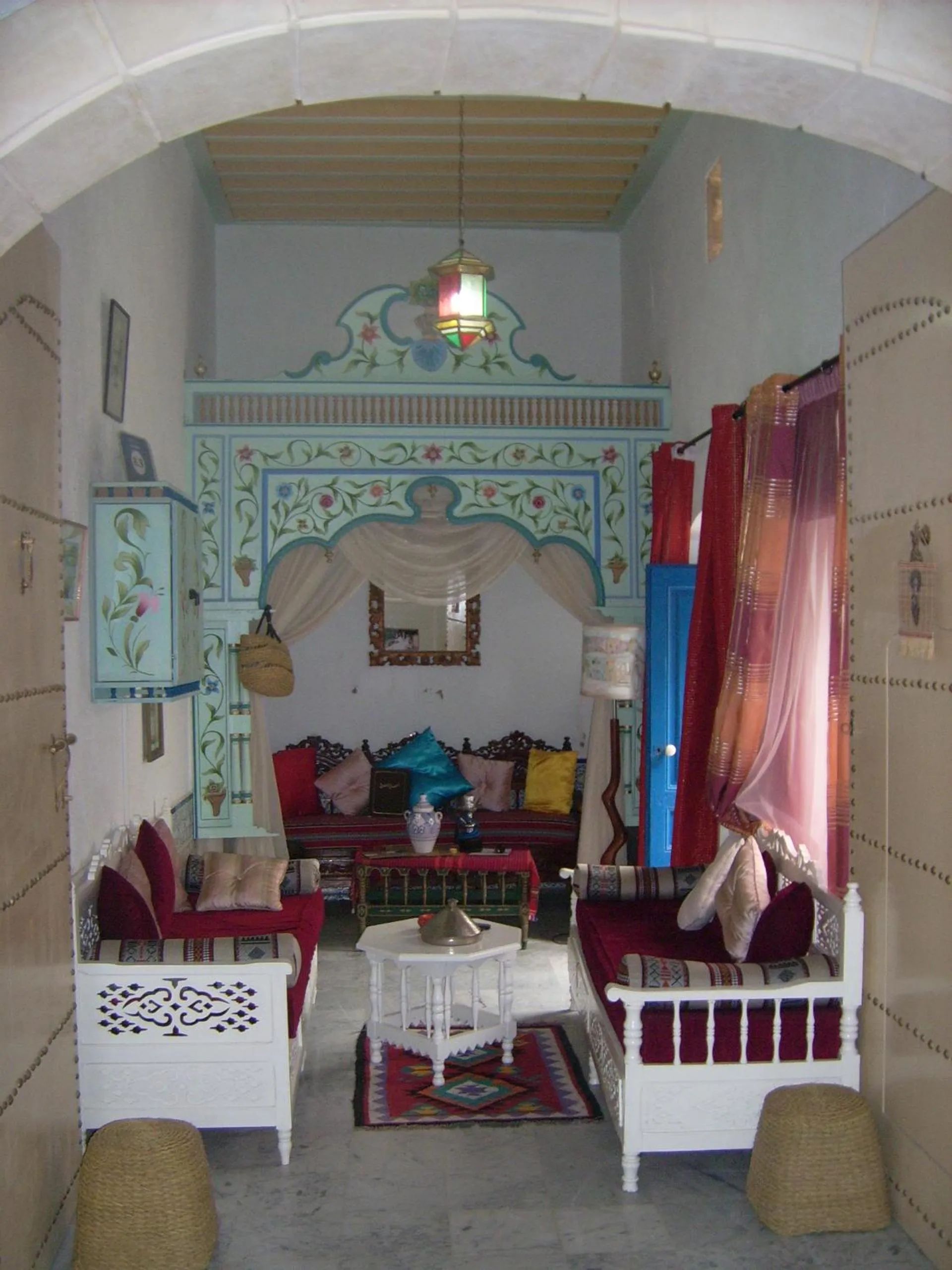 Seating area in Dar Baaziz