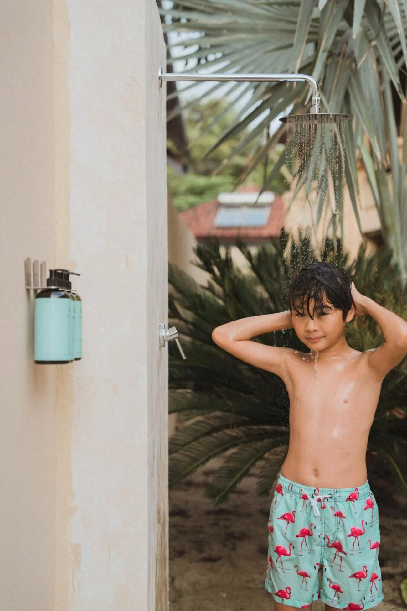 Swimming pool in Rustic and Blue Getaway