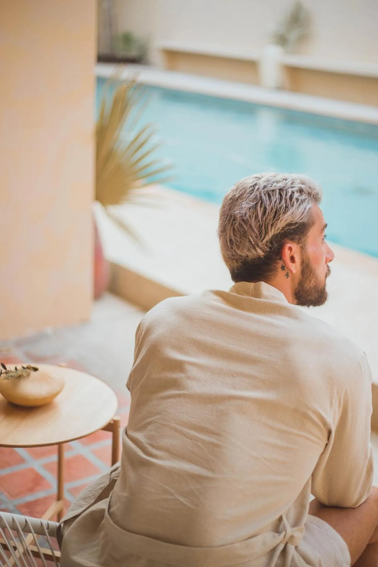 Balcony/Terrace in Rustic and Blue Getaway