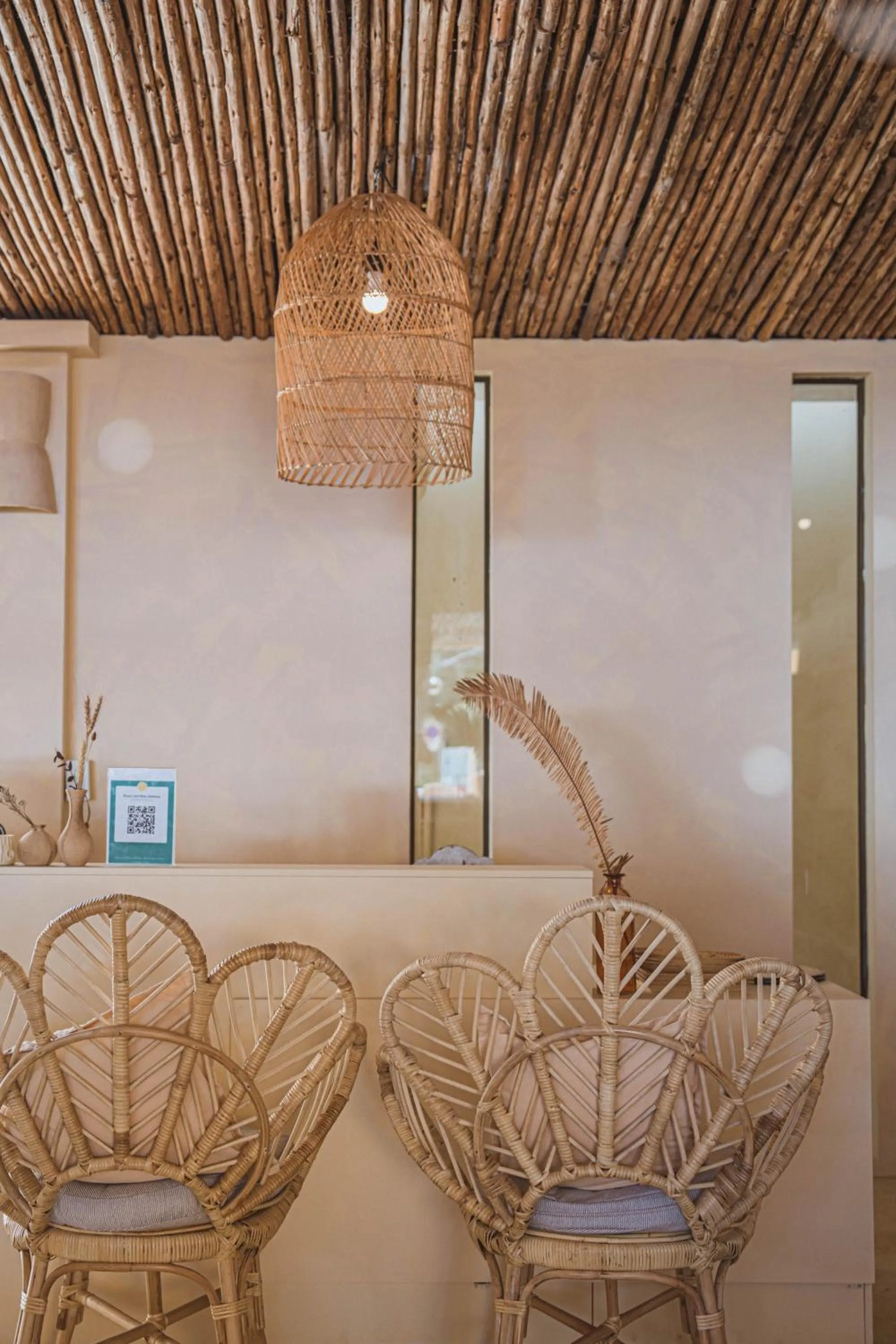 Lobby or reception in Rustic and Blue Getaway