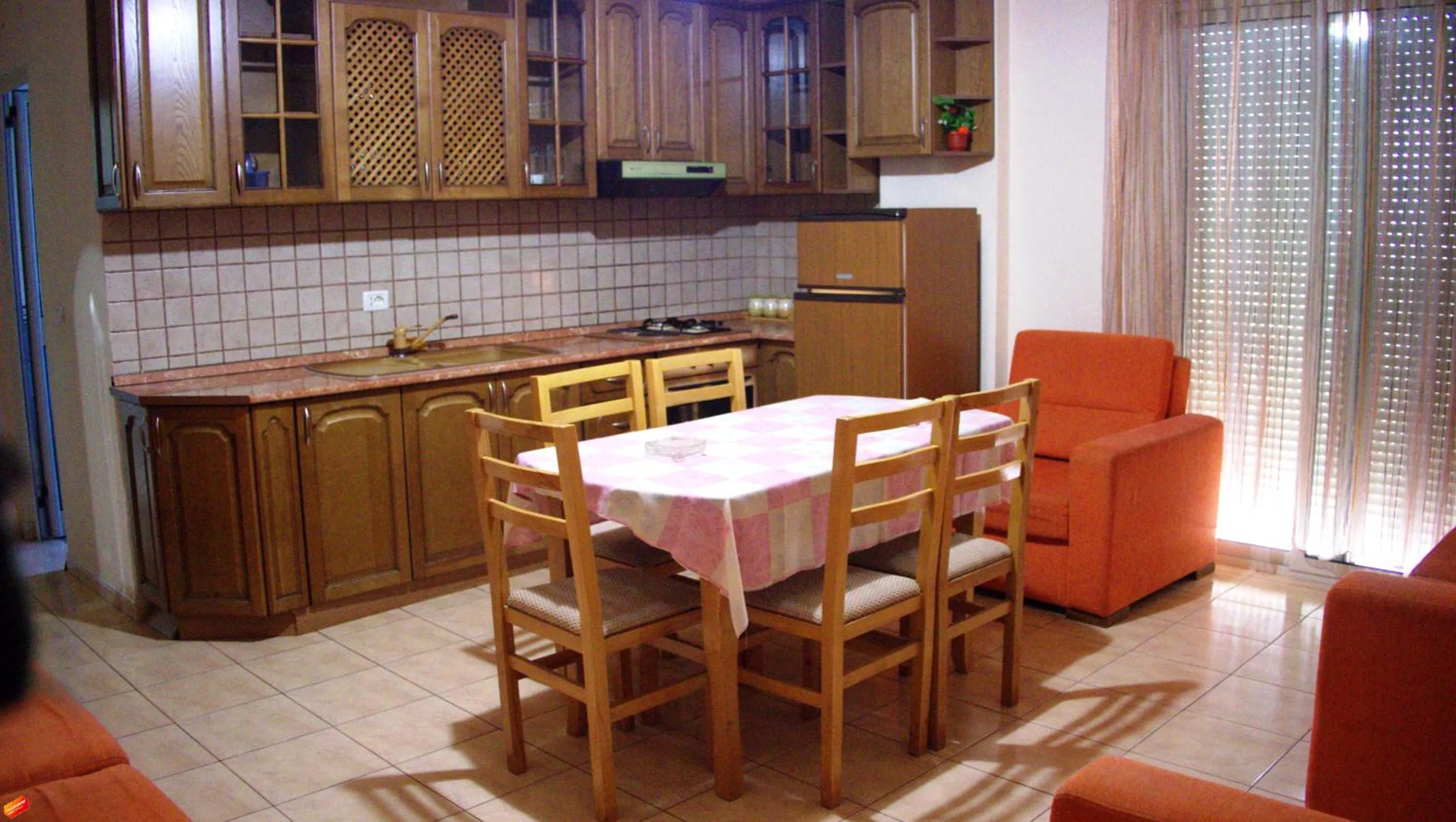 Kitchen or kitchenette in Espana aparthotel