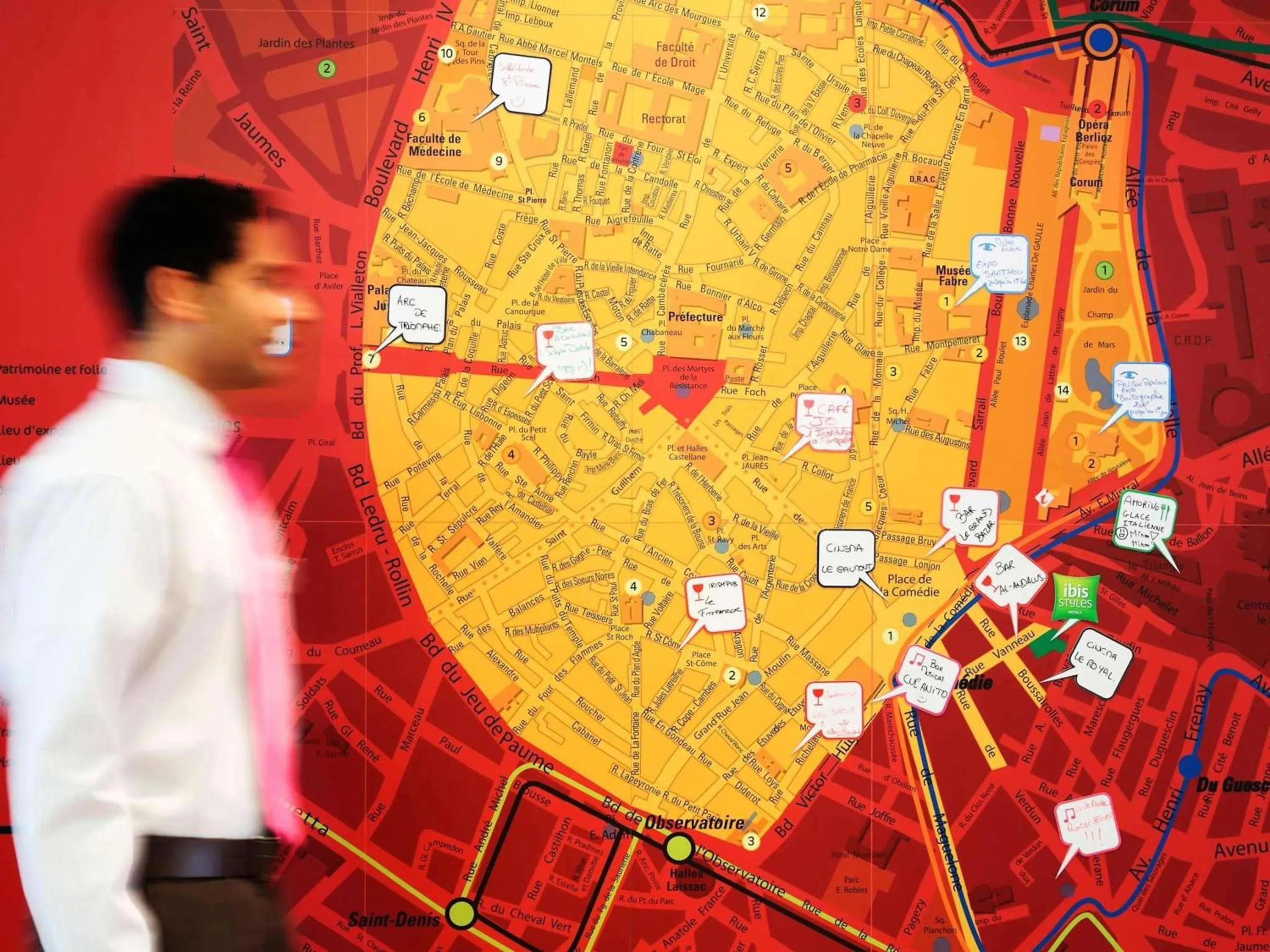 Property building in ibis Styles Montpellier Centre Comedie