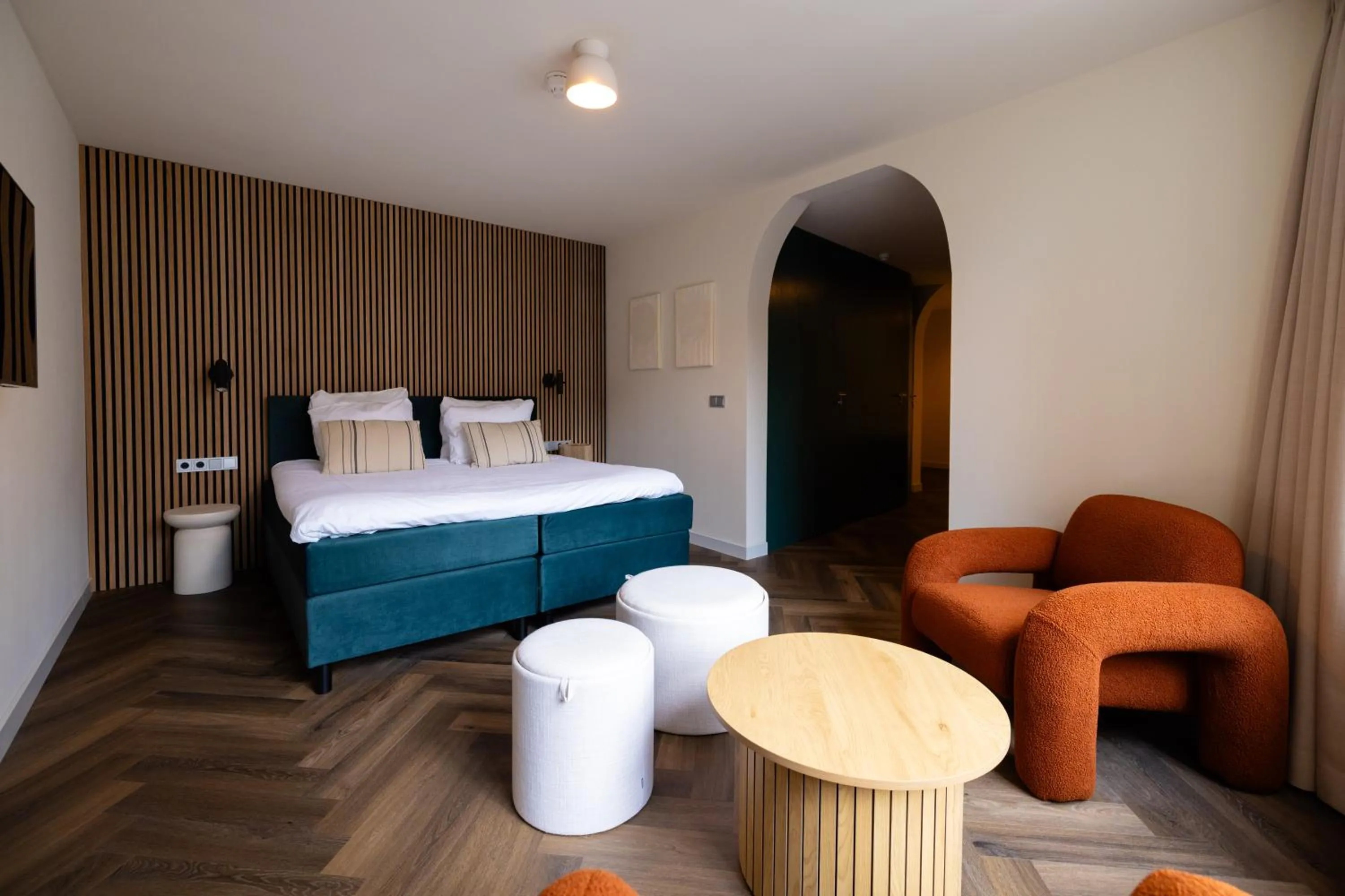 Seating area in Hotel Emma