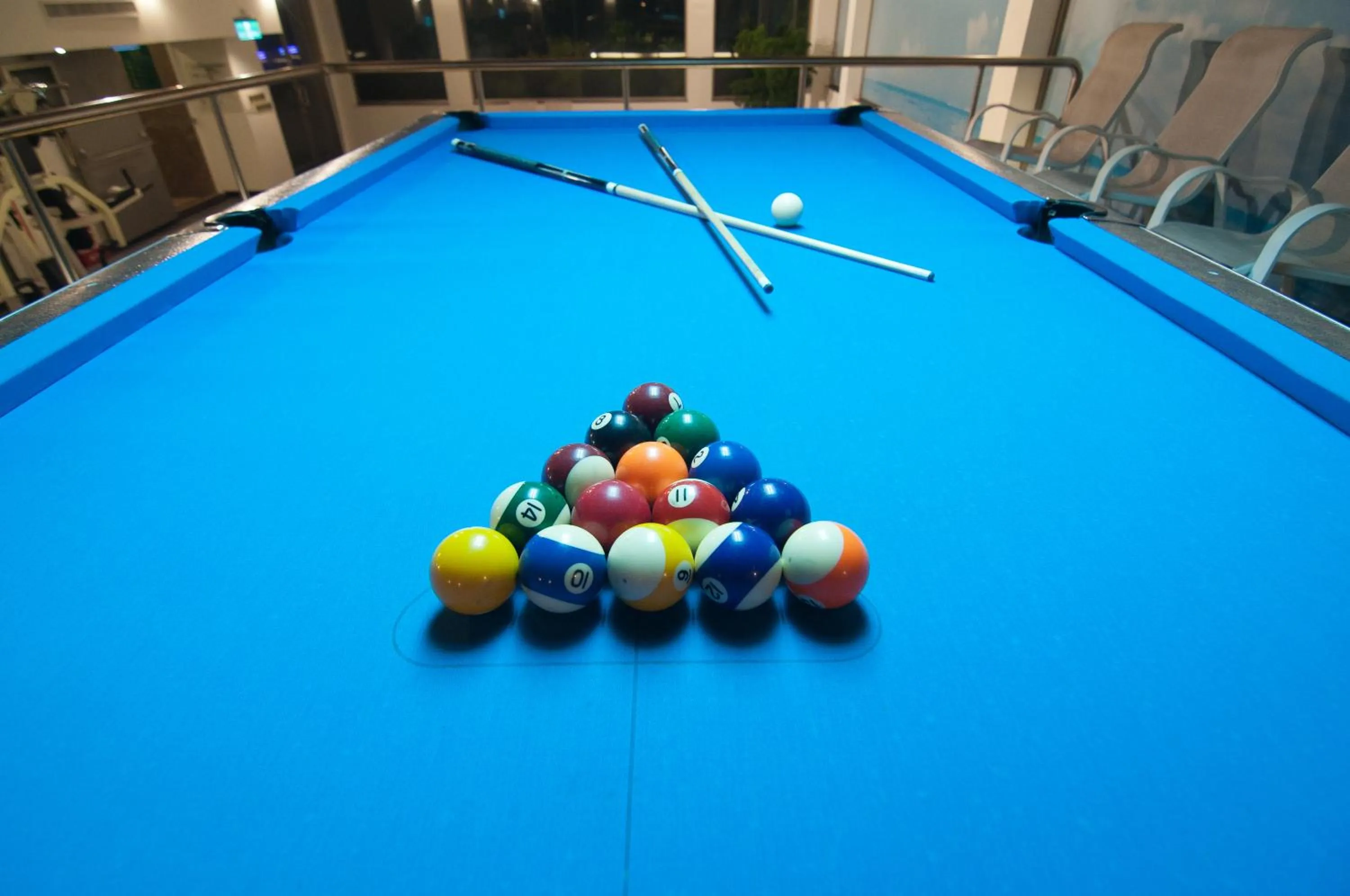 Billiard in The Carlton Hotel Hsinchu