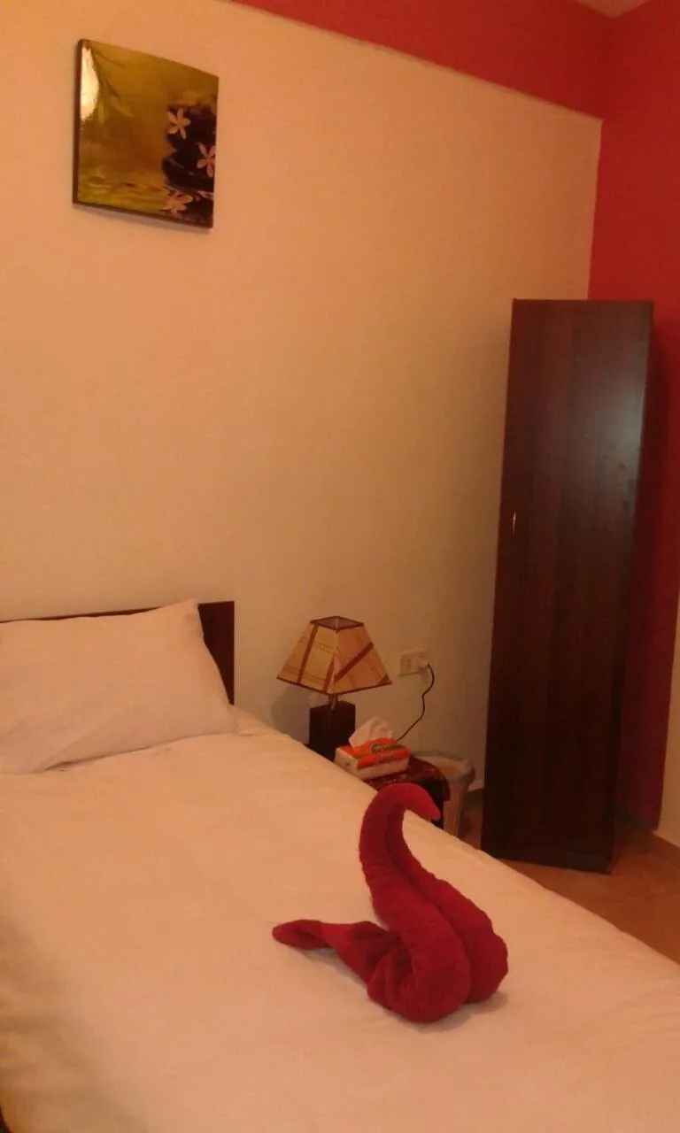 Bed in Jordan River Hotel