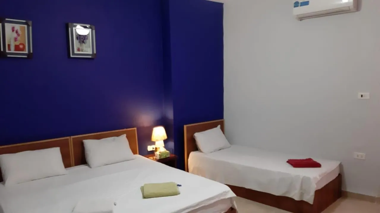 Bed in Jordan River Hotel