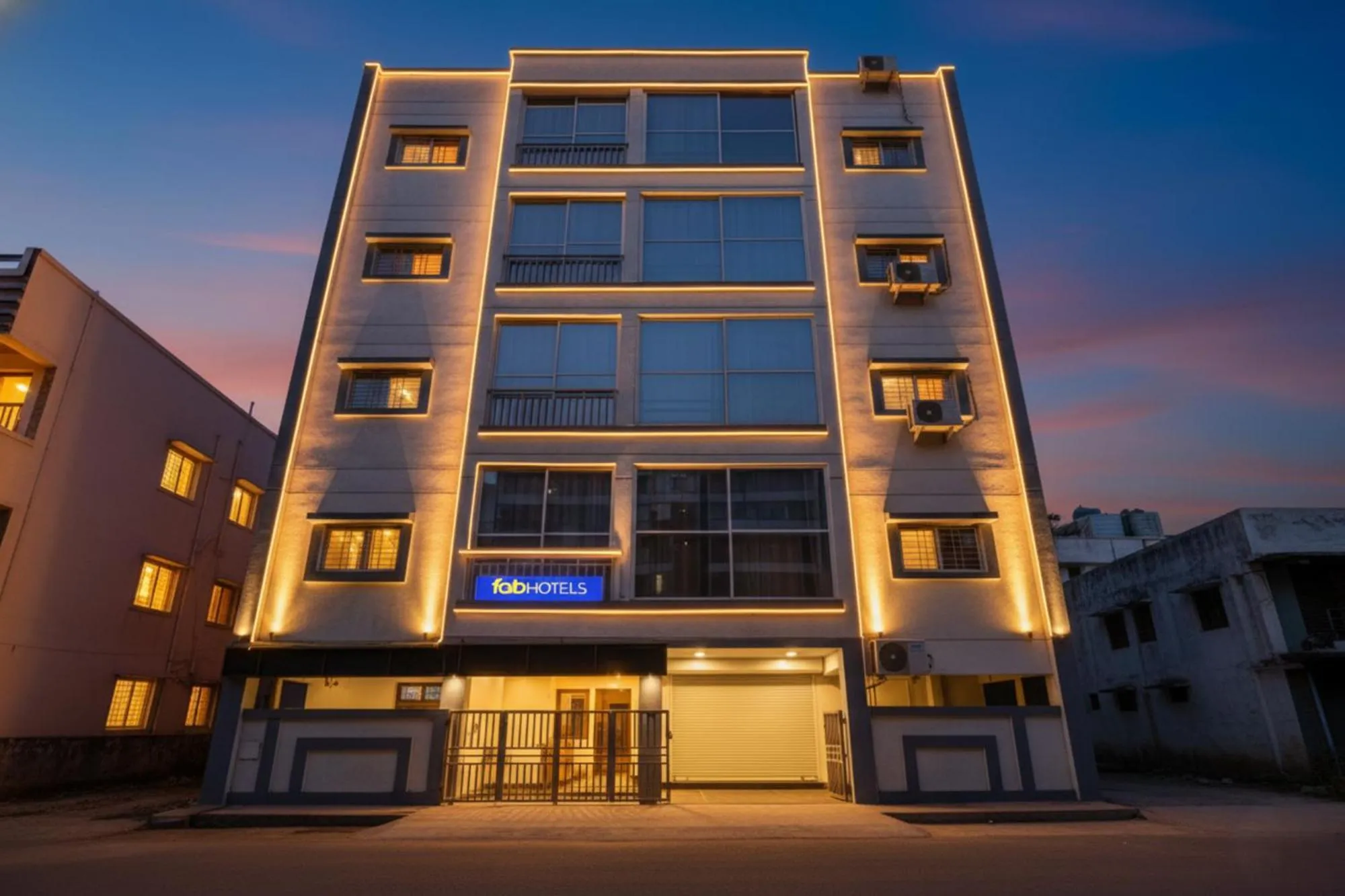 Property building in FabHotel The White House Inn