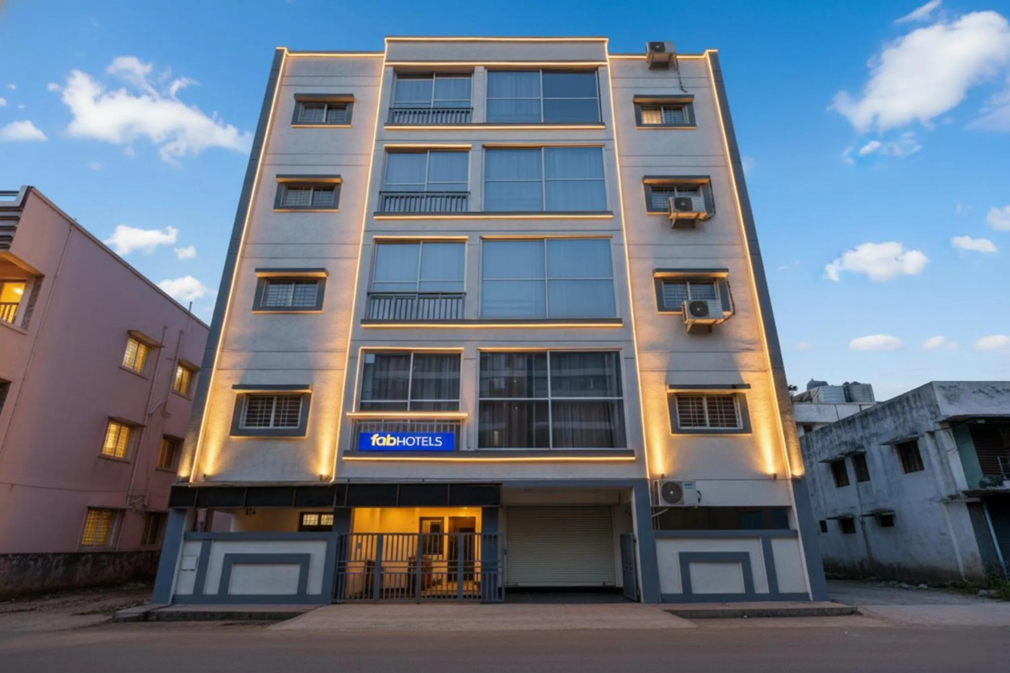 Property building in FabHotel The White House Inn