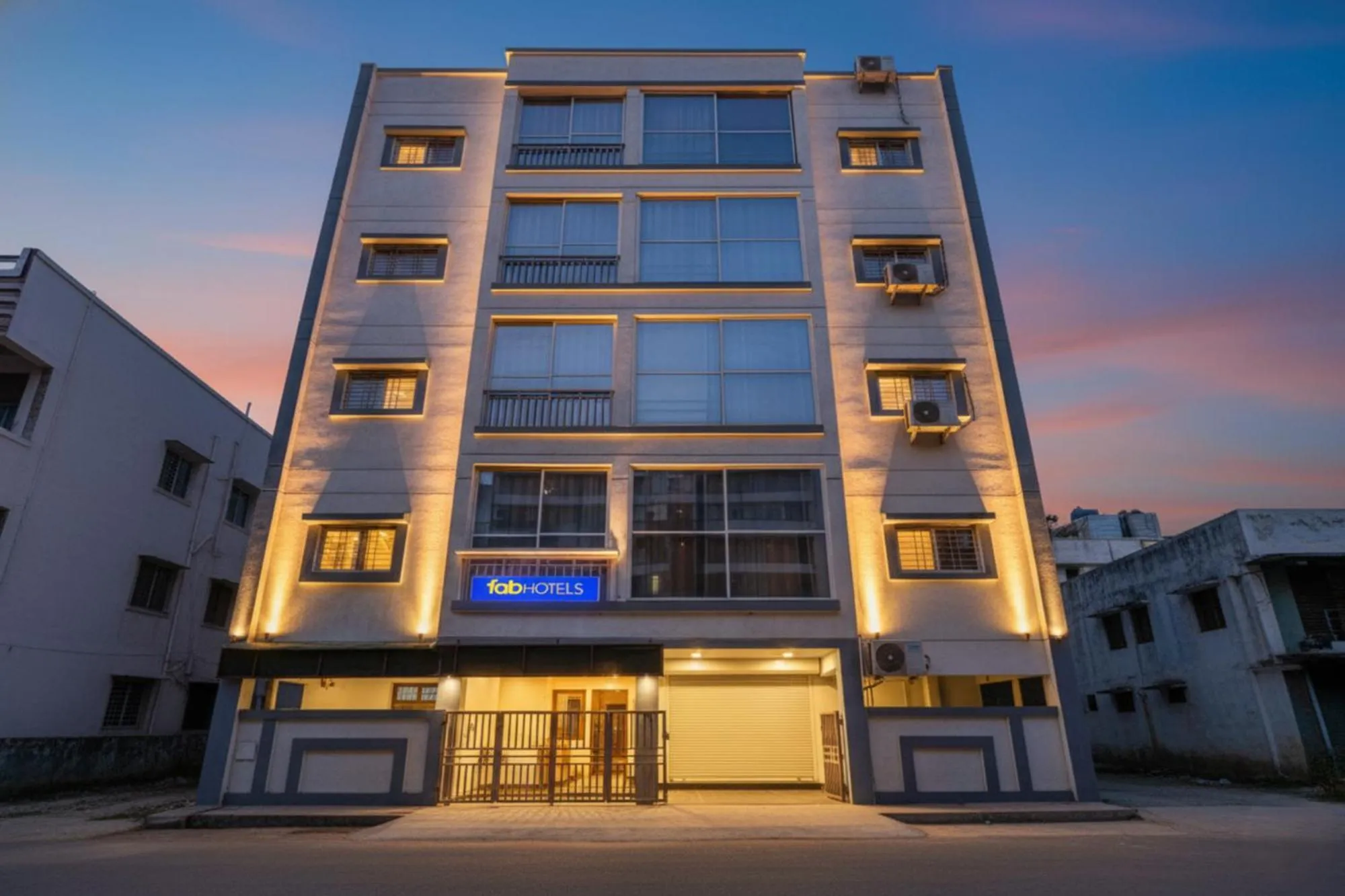 Property building in FabHotel The White House Inn