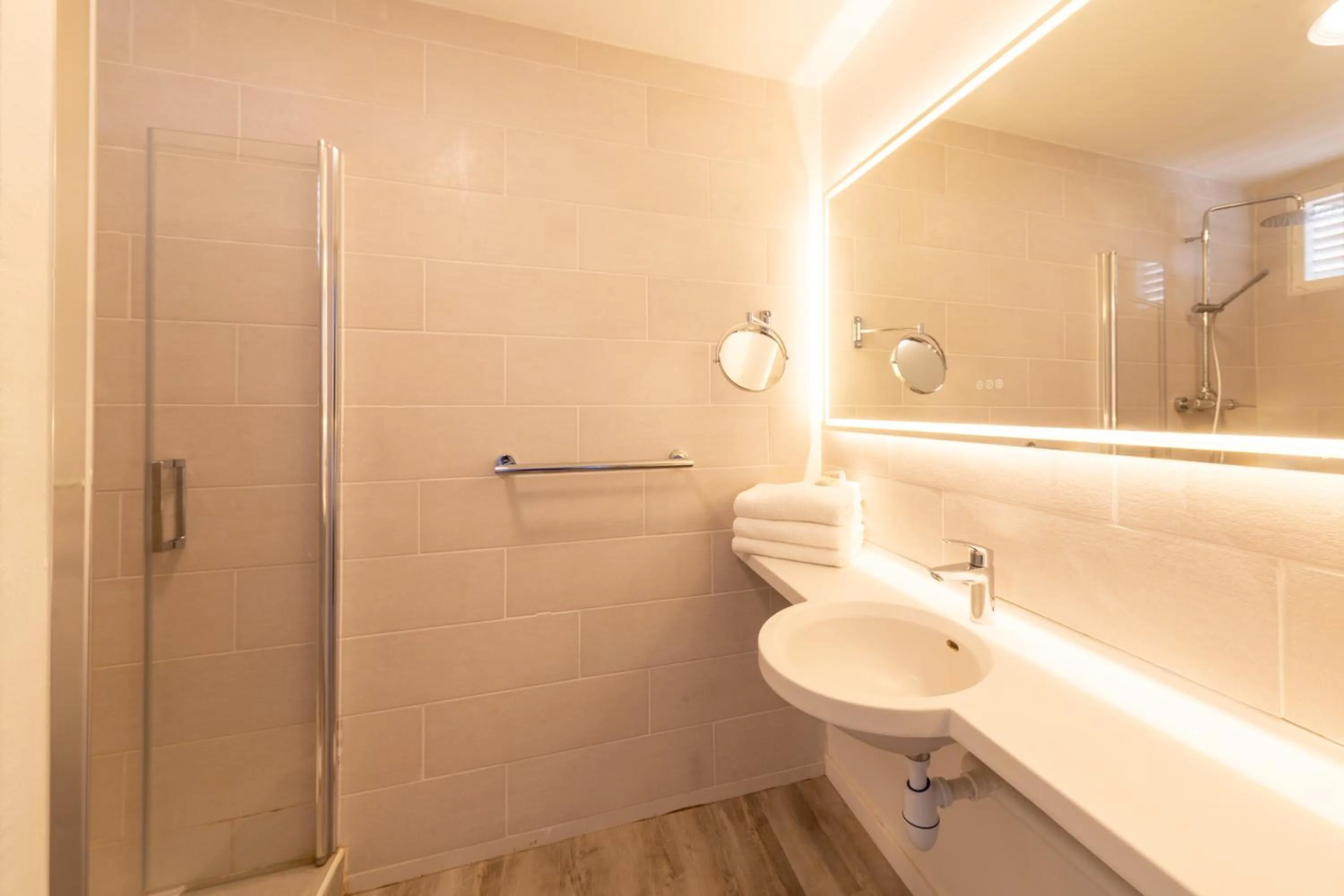 Shower in Résidence Pierre & Vacances Premium Les Tamarins