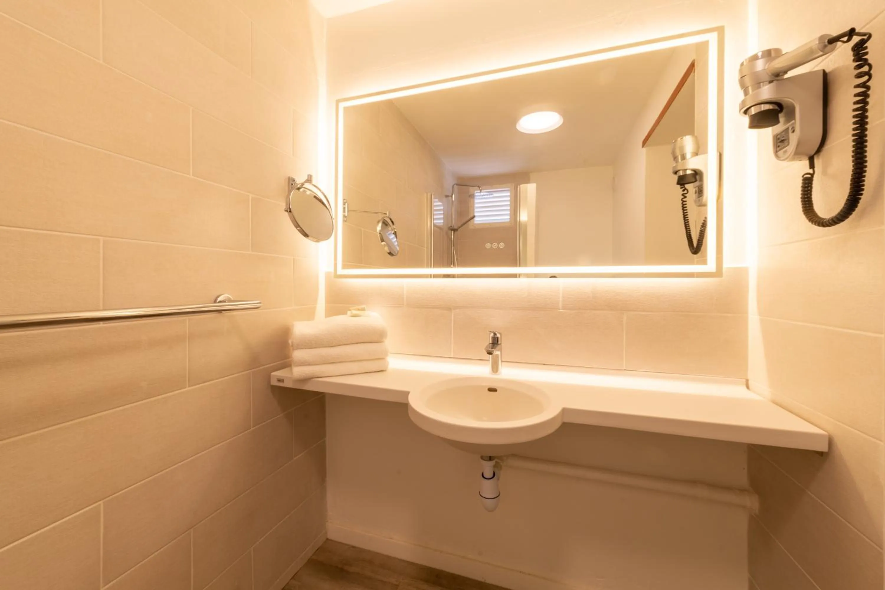 Bathroom in Résidence Pierre & Vacances Premium Les Tamarins