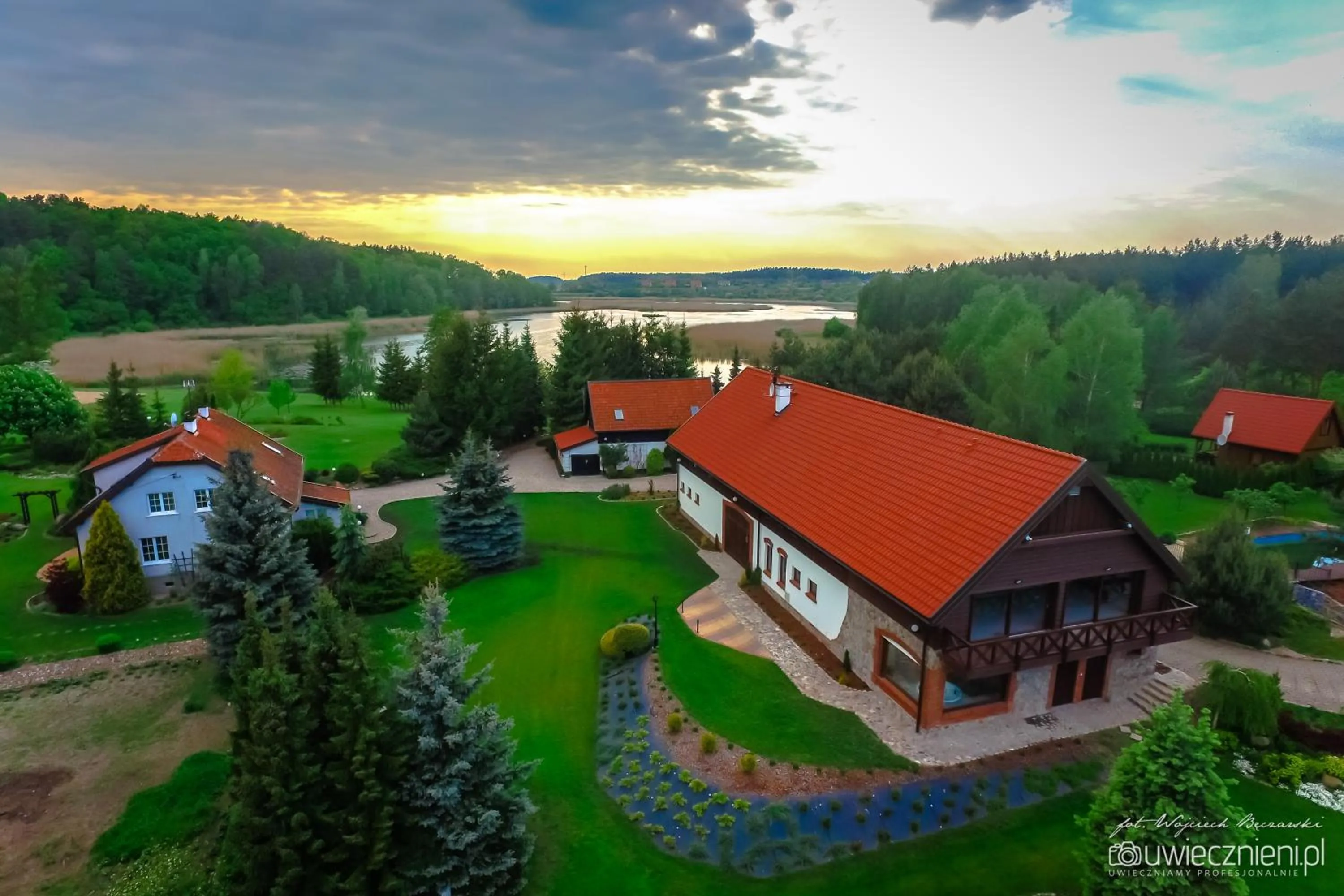 Blue Apartment in Warmińska Winnica