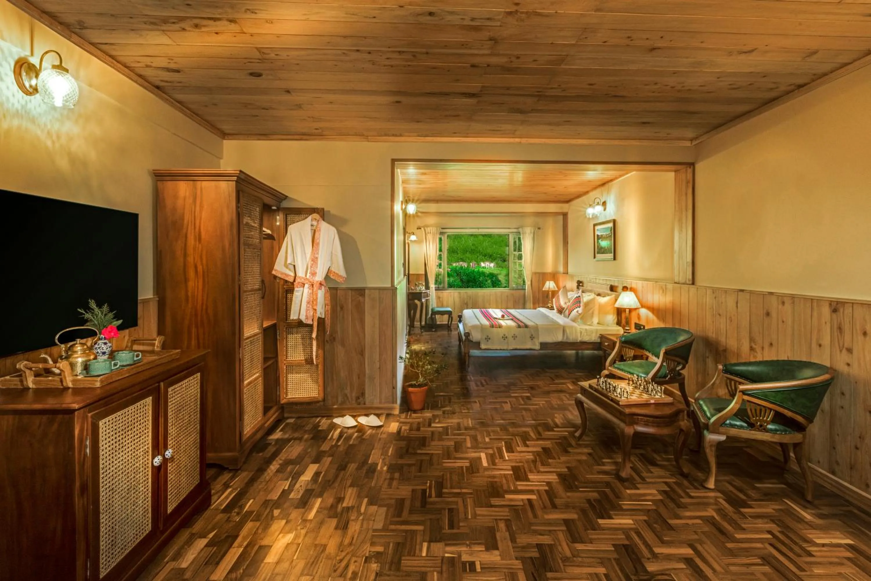 Photo of the whole room, Bed in Willow Hill by Nature Resorts and Stays