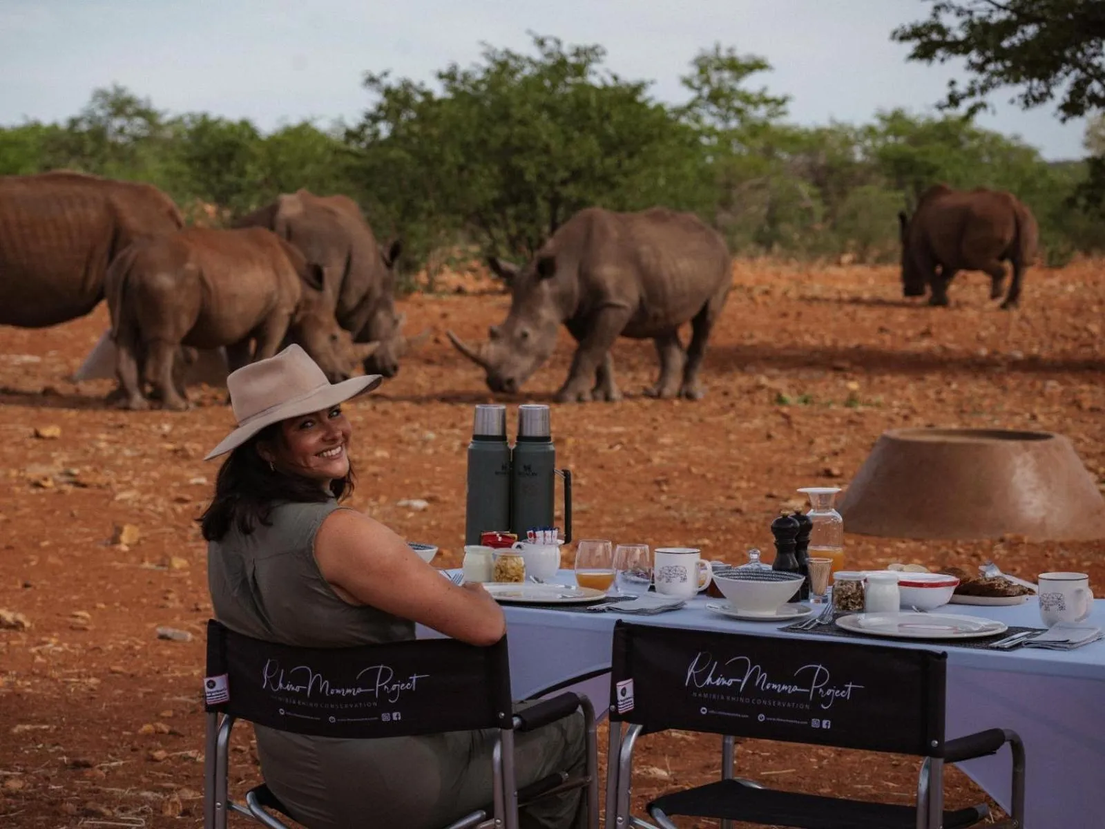 Natural landscape in Kifaru Bush camp