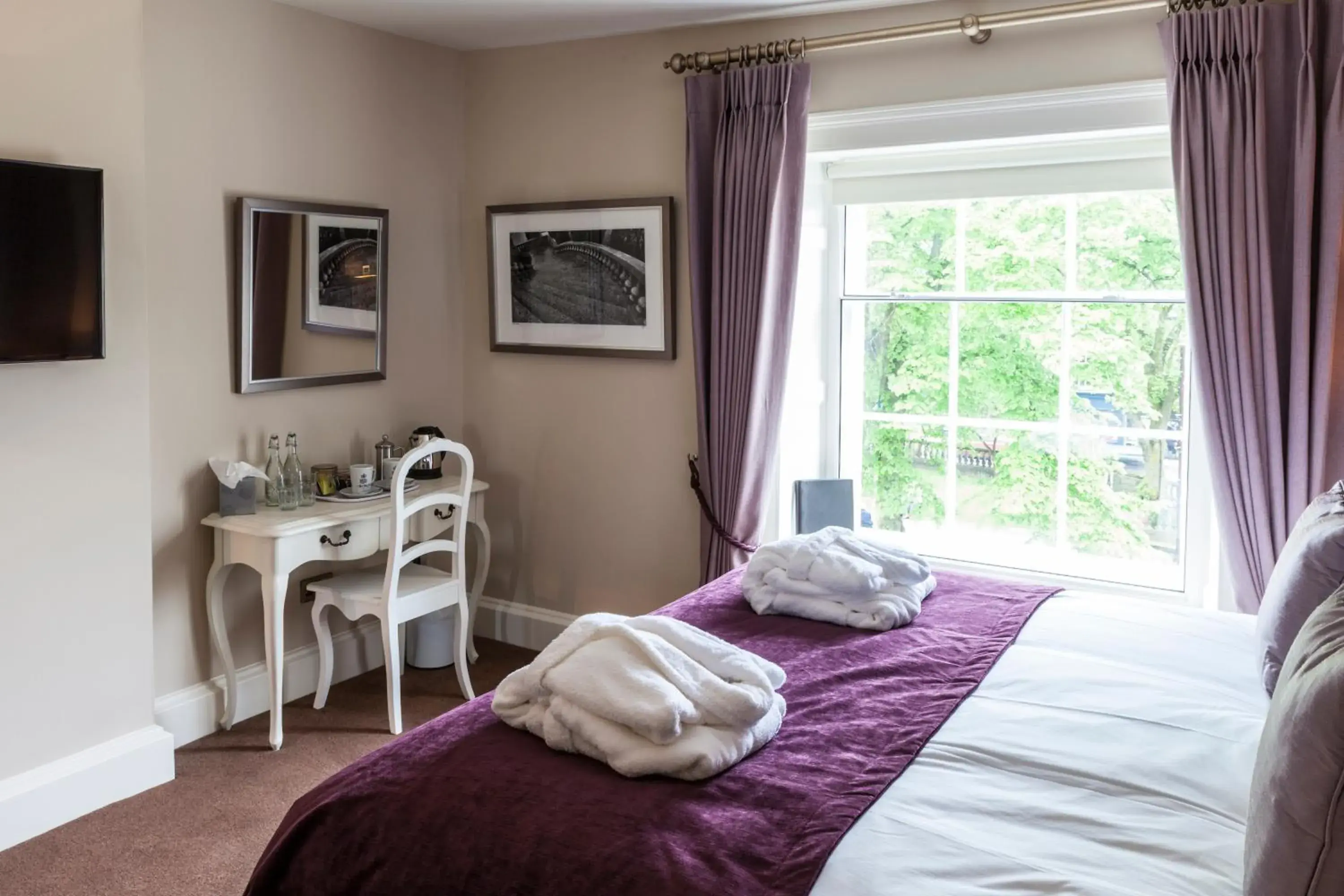 Double Room with Garden View in The Borough Lancaster Double Room with Garden View in The Borough Lancaster