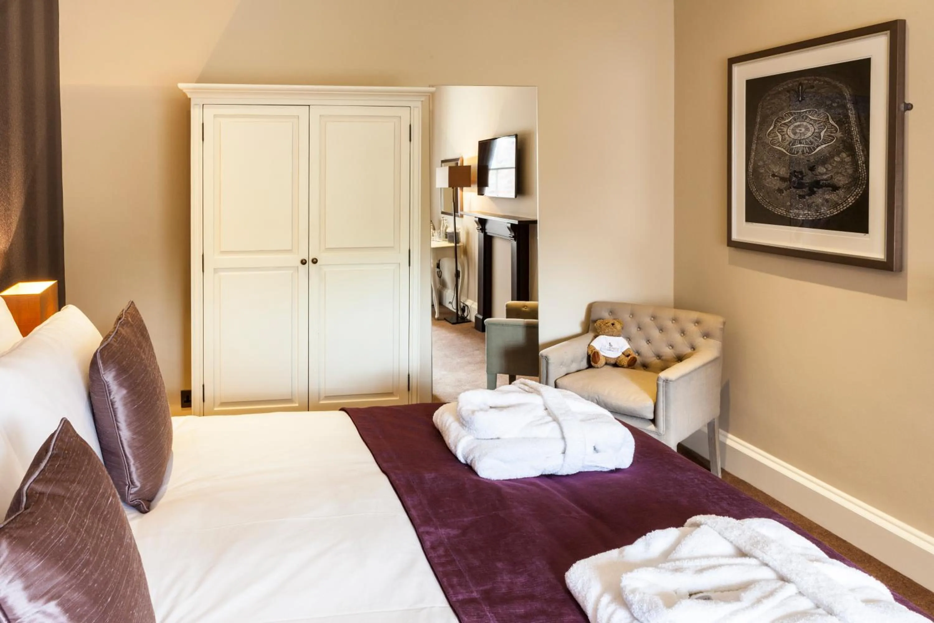 Bedroom, Bed in The Borough Lancaster