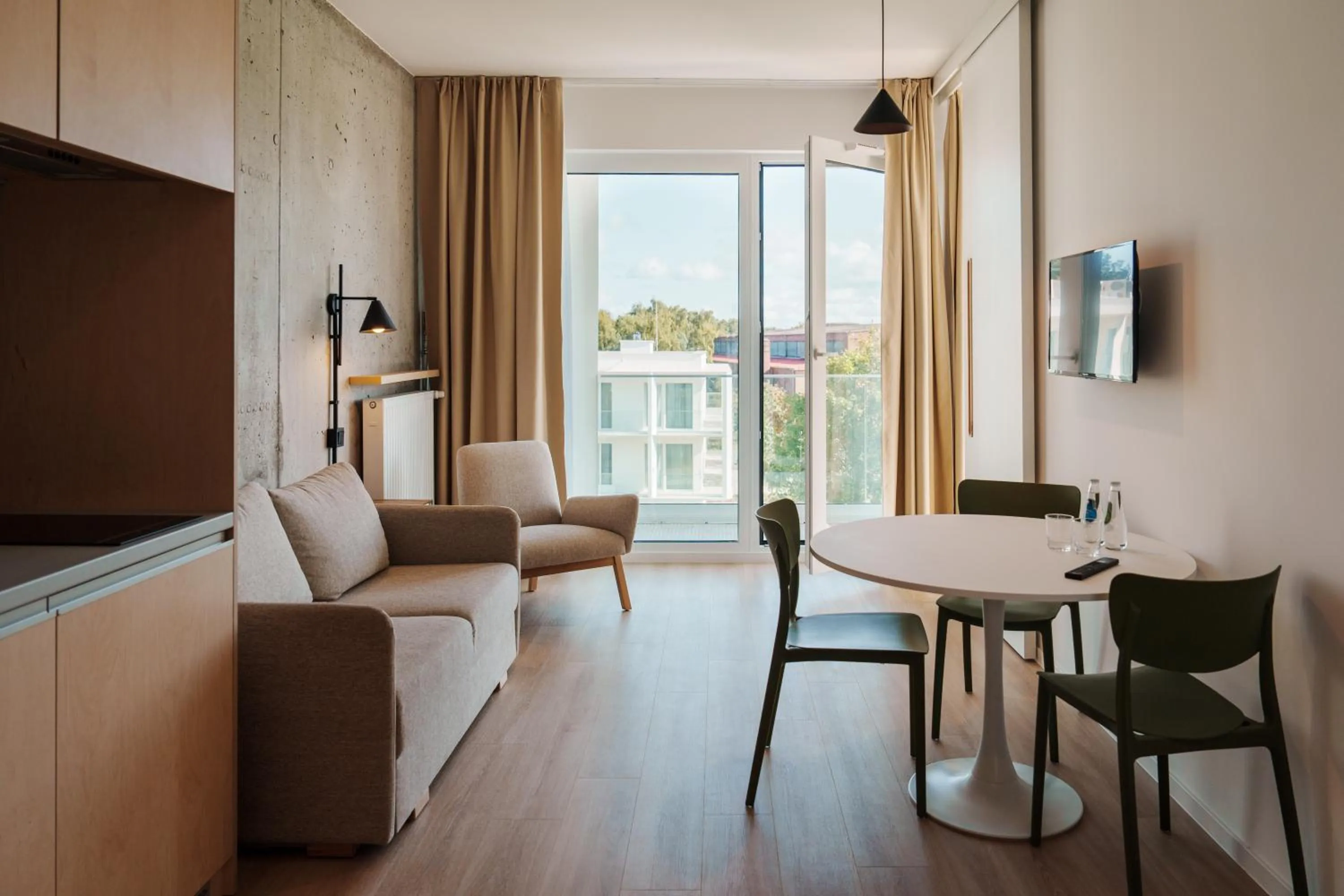 TV and multimedia in Hotel ARCHE Fabryka Samolotów w Mielnie