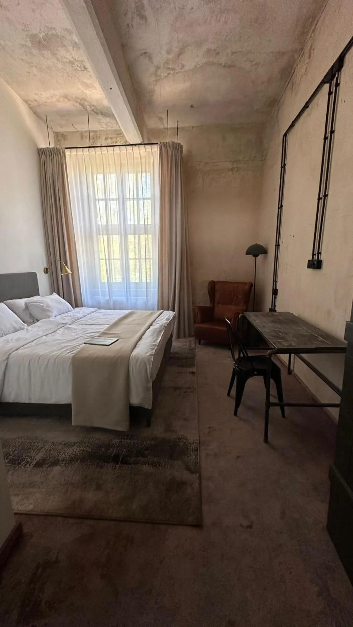 Bed in Hotel ARCHE Fabryka Samolotów w Mielnie