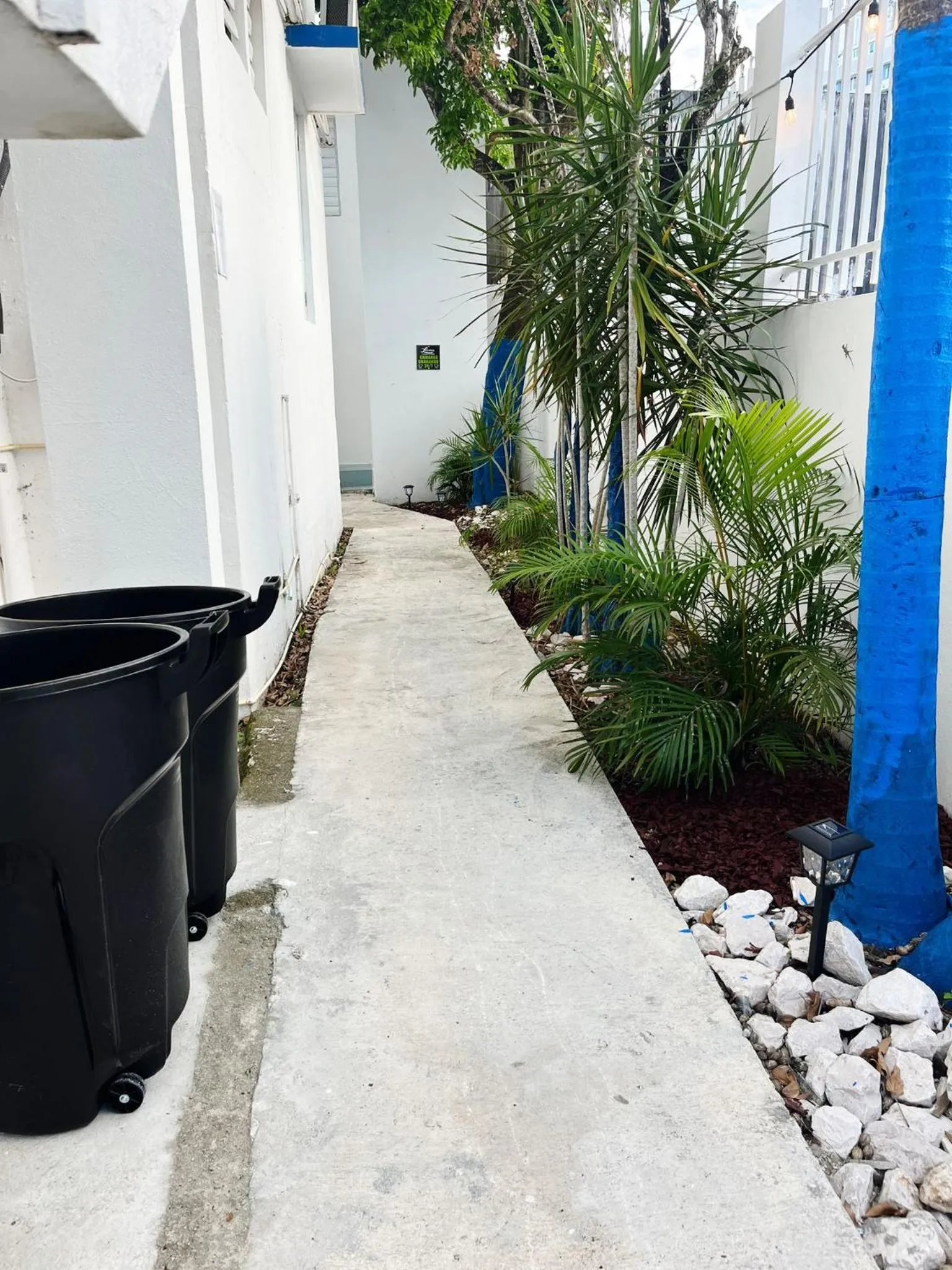 Seating area in Janer House at San Juan