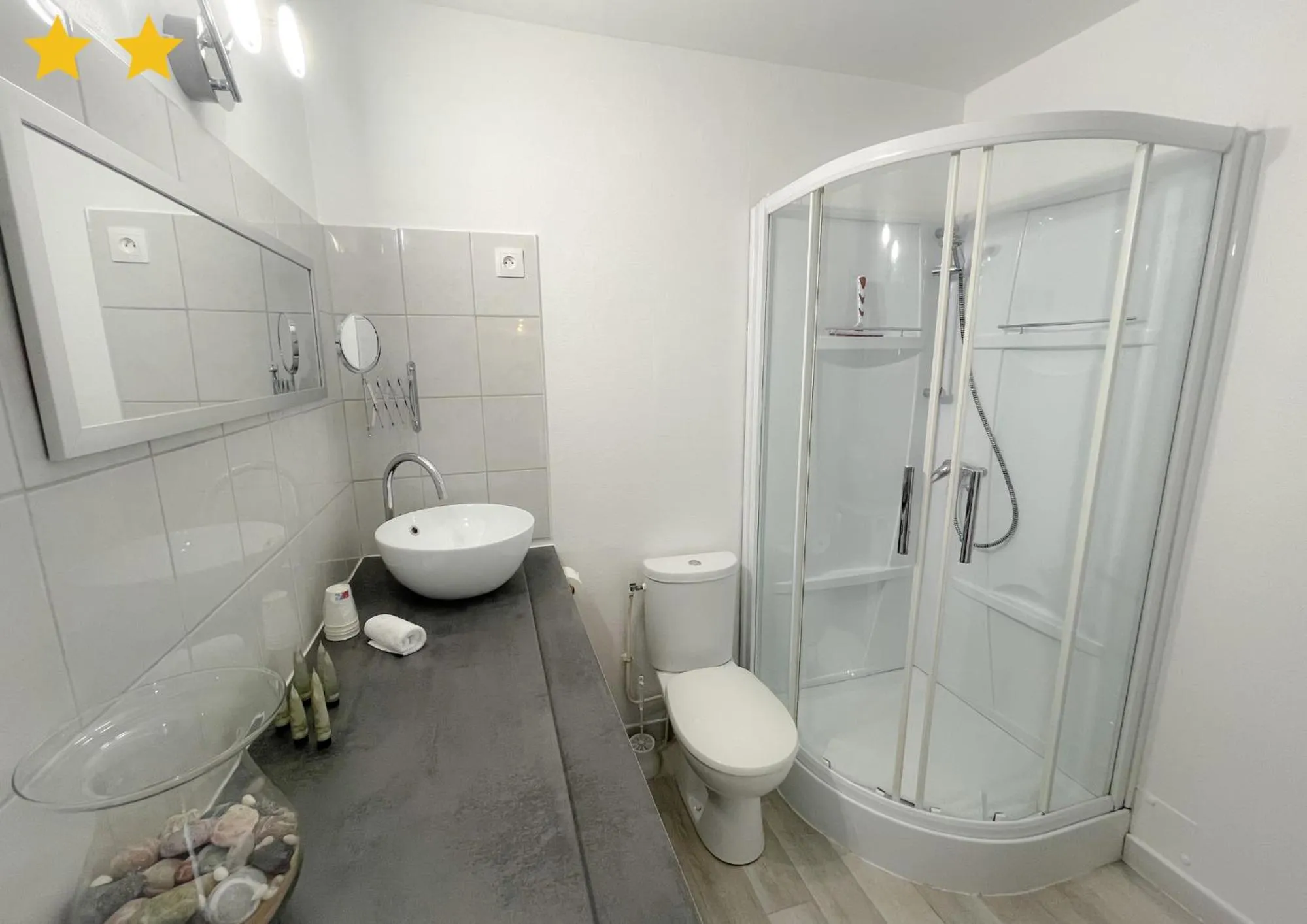 Bathroom in La Digue