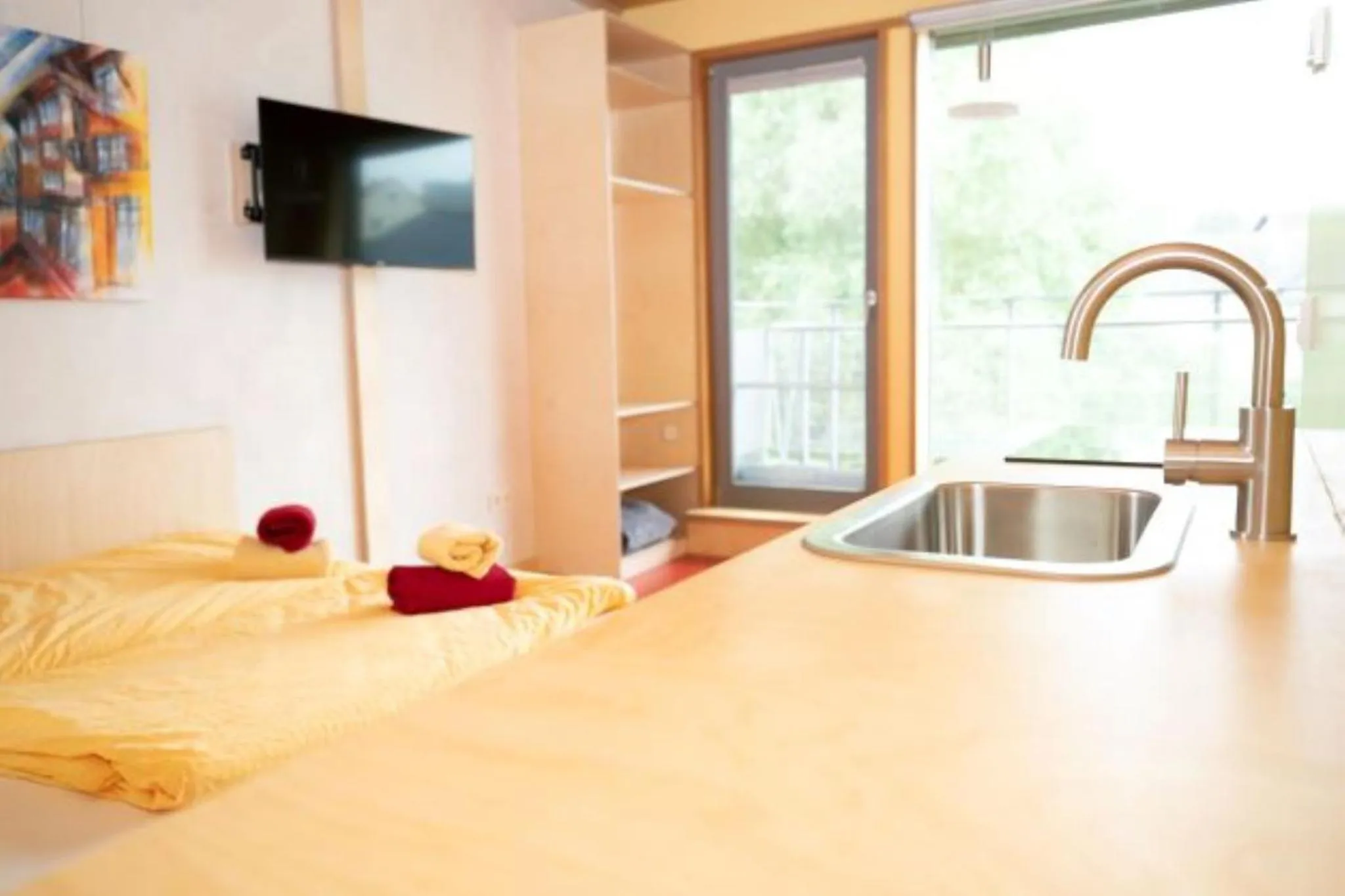 Bed in SELBSTgemacht