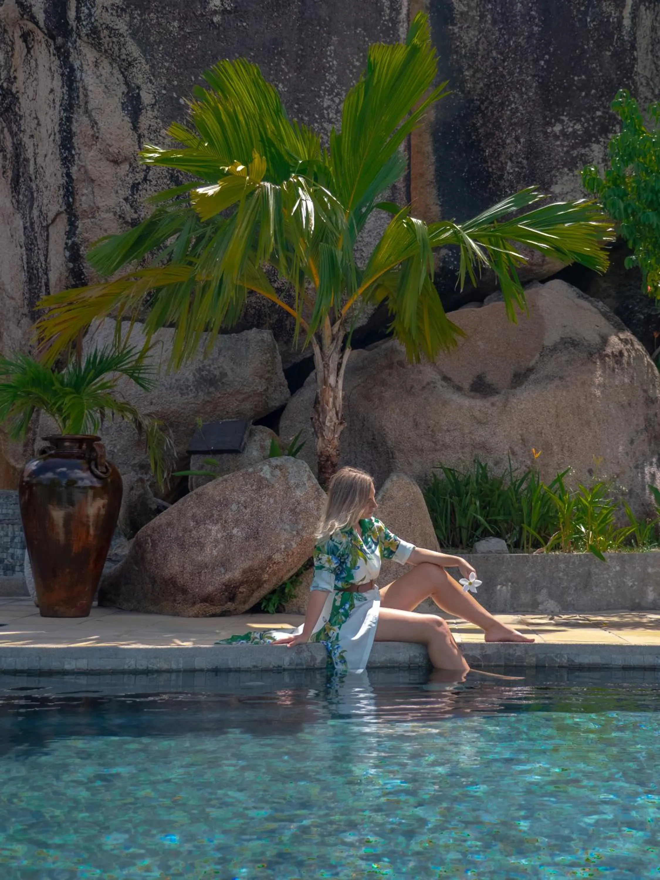 Swimming pool in Valmer Resort and Spa