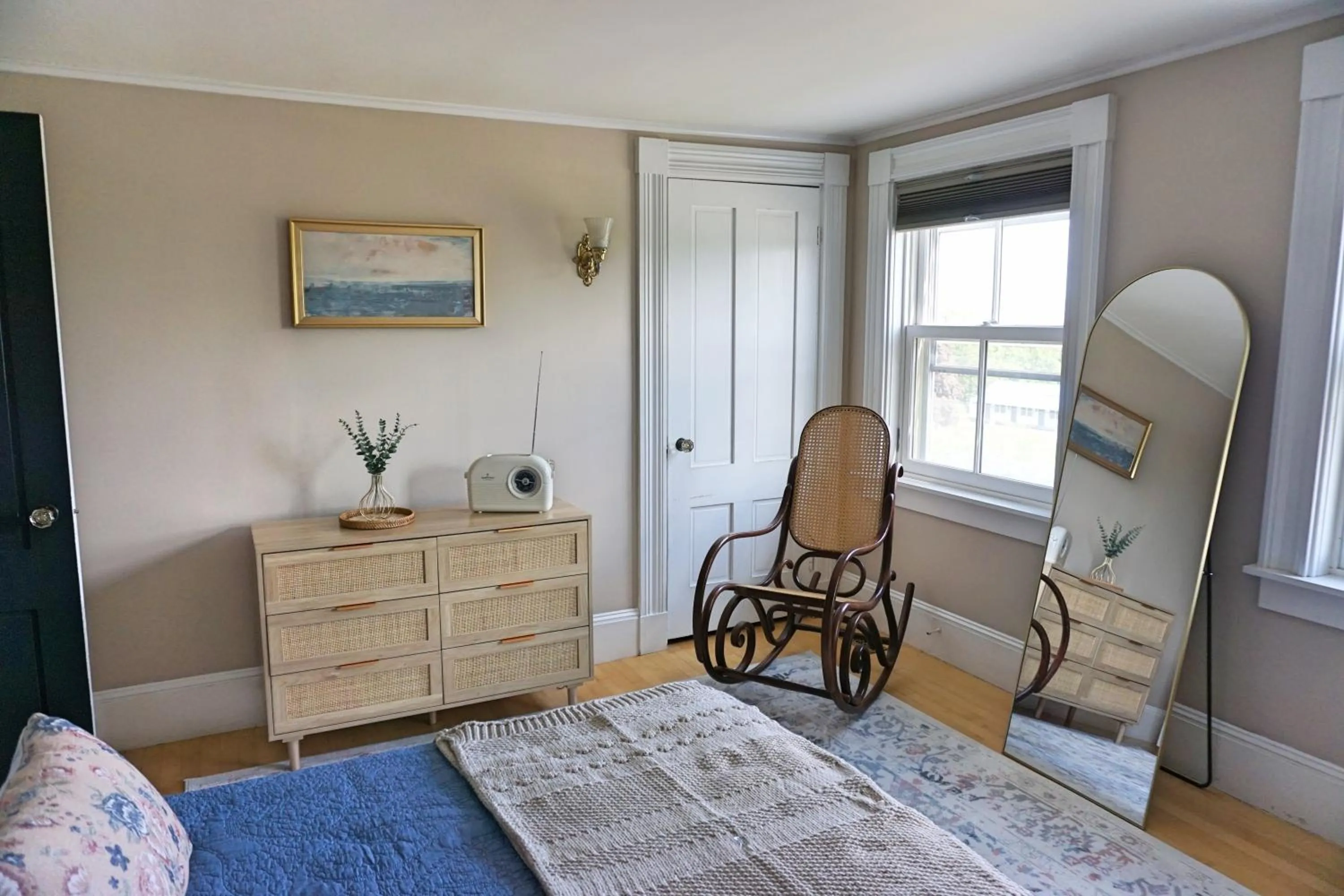 Bed in Seascape Motel & Cottages