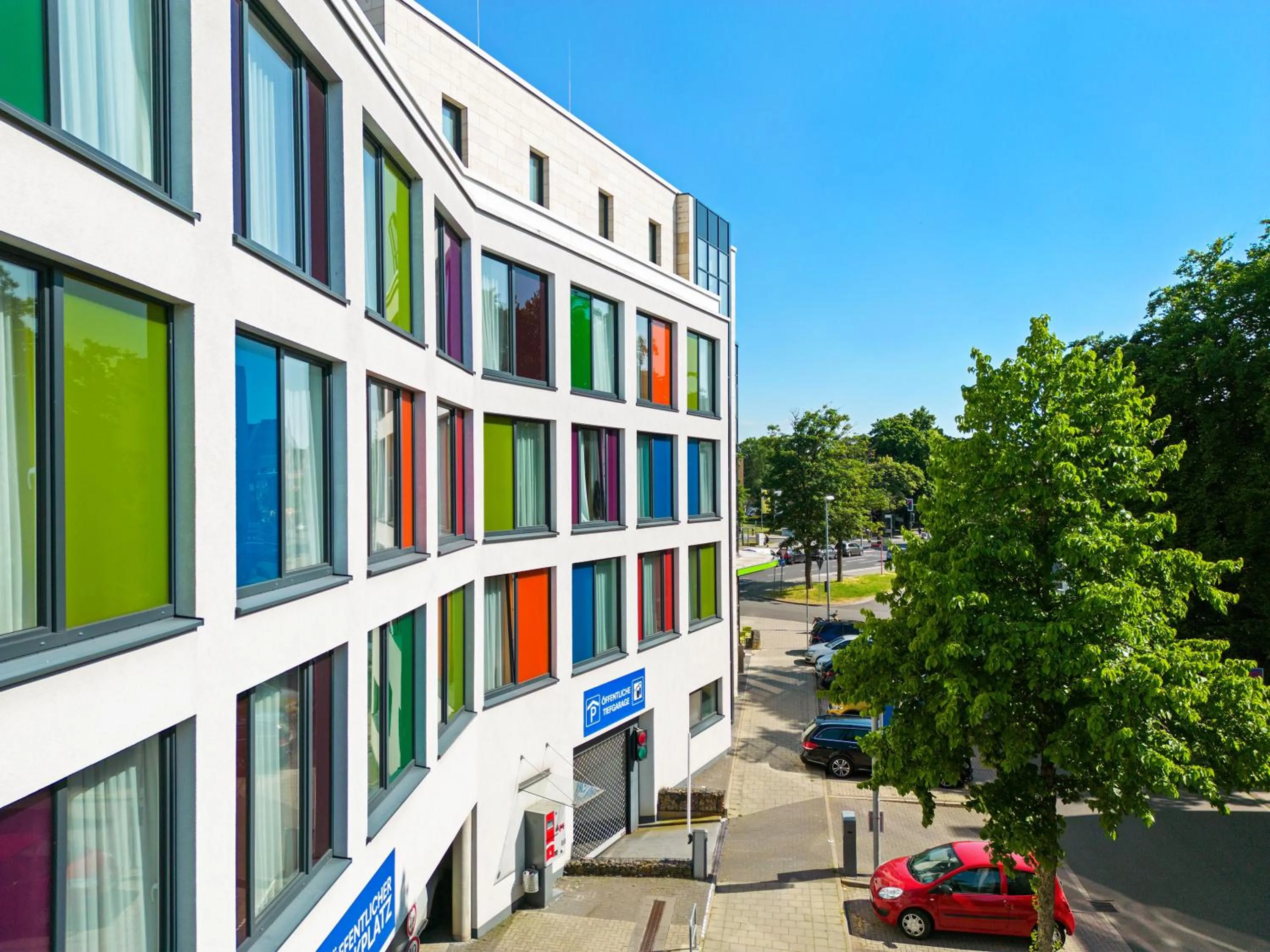 Property building in Hey Lou Hotel Hildesheim