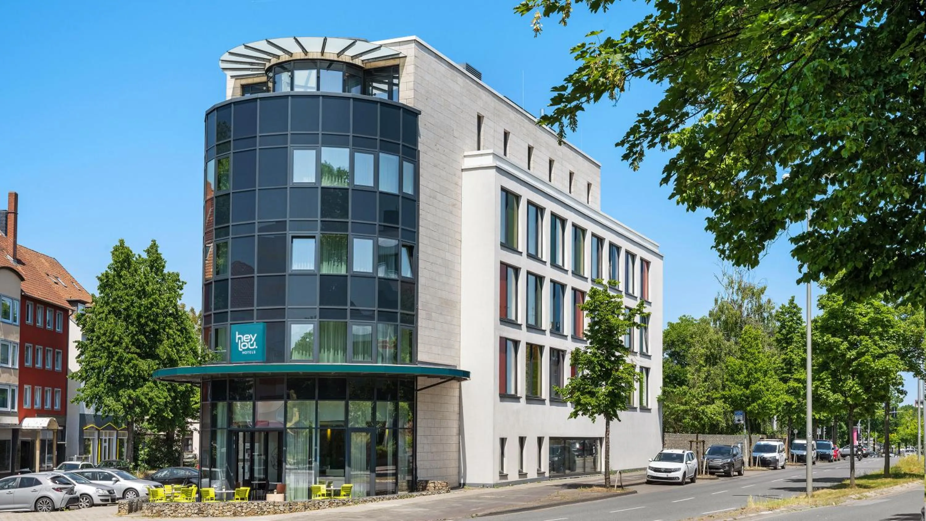 Property building in Hey Lou Hotel Hildesheim