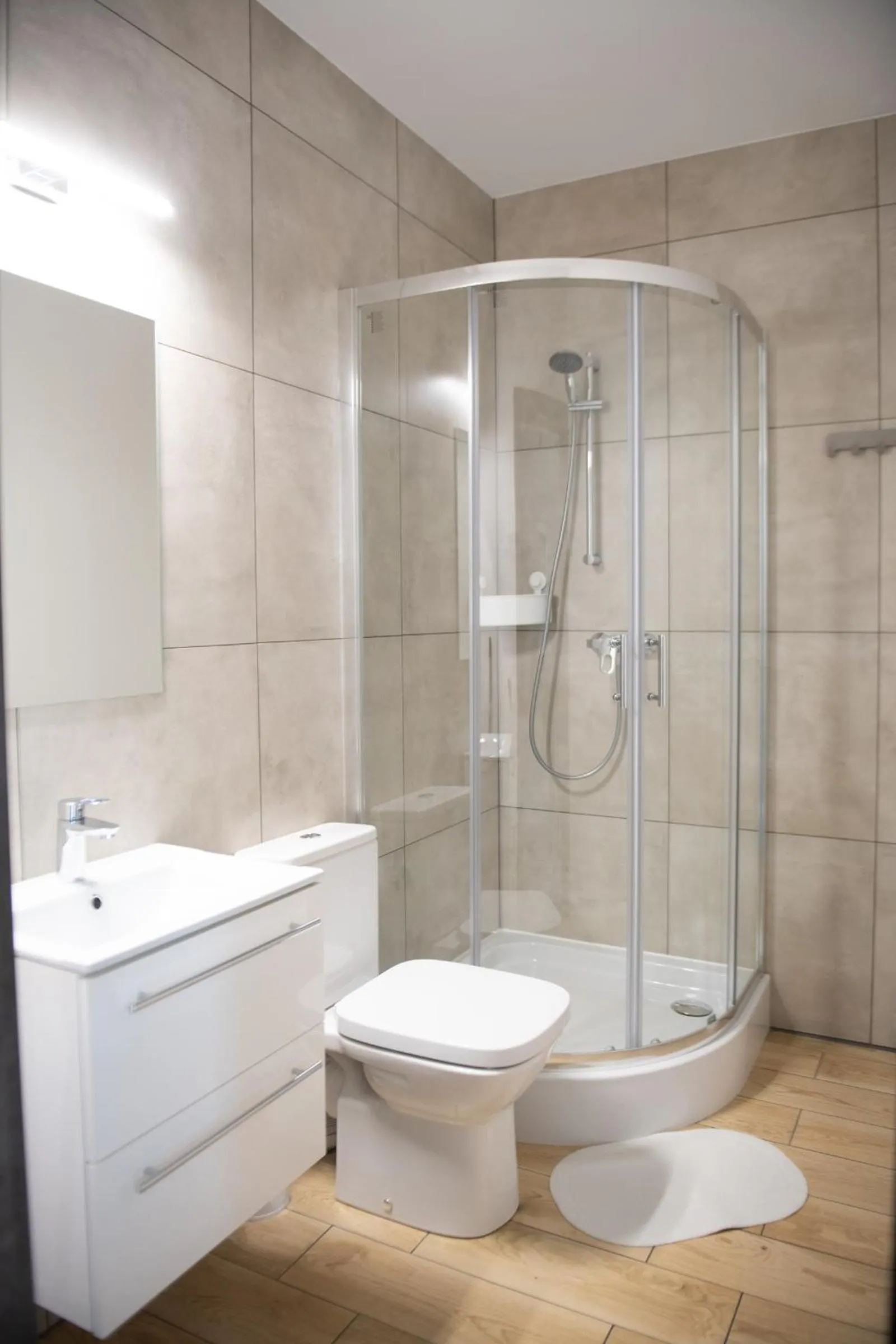 Bathroom in Lawendowa Przystań