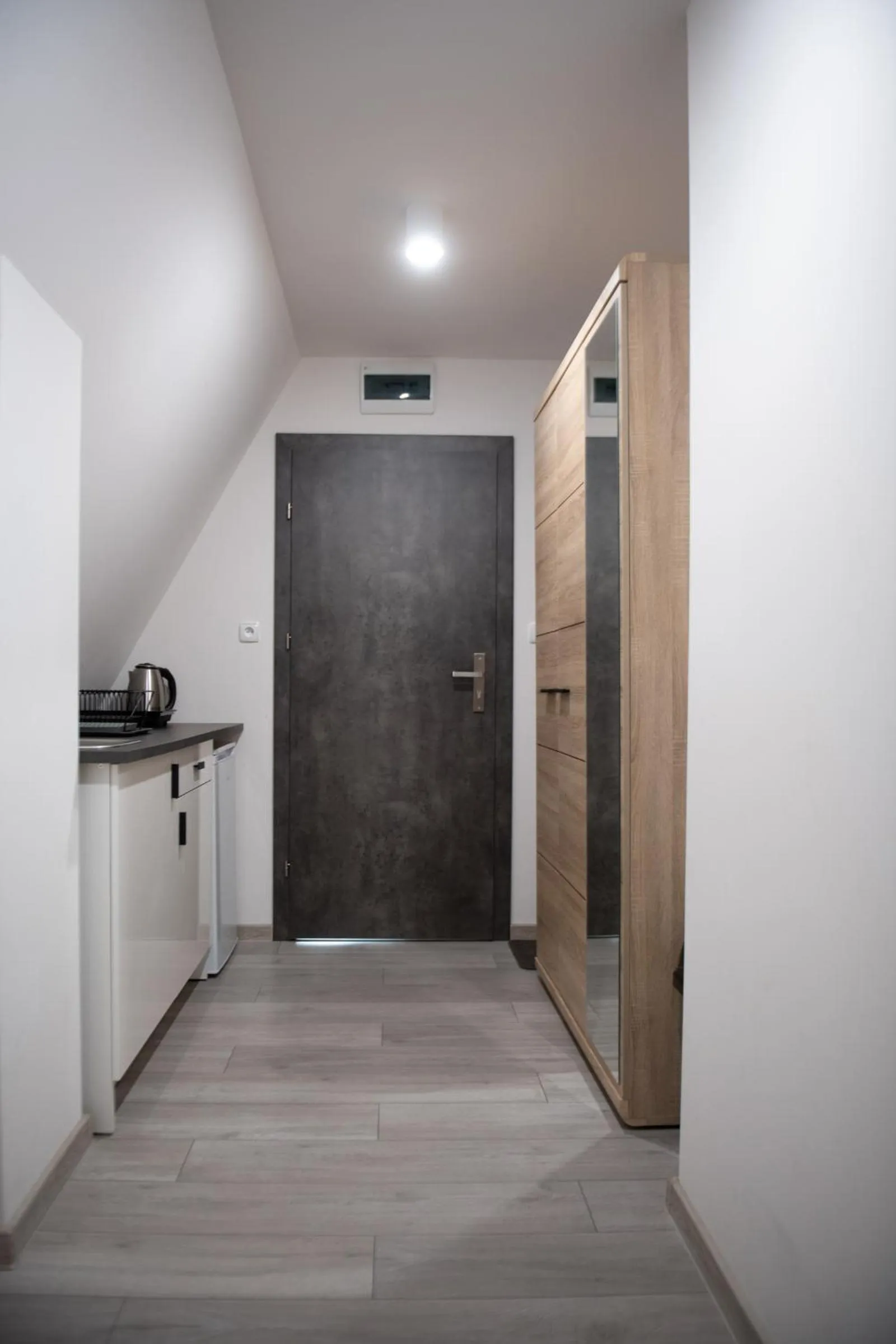 Kitchen or kitchenette in Lawendowa Przystań