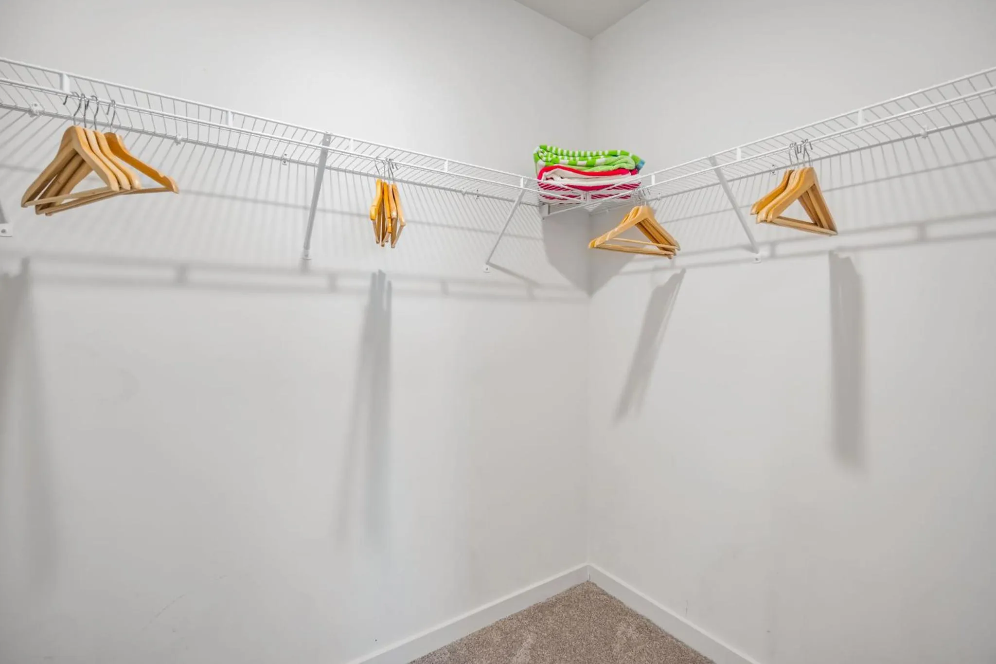 wardrobe in BCA Furnished Apartments