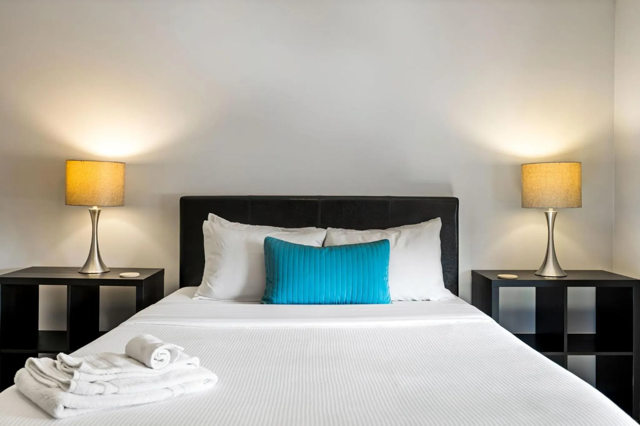 Bed in BCA Furnished Apartments