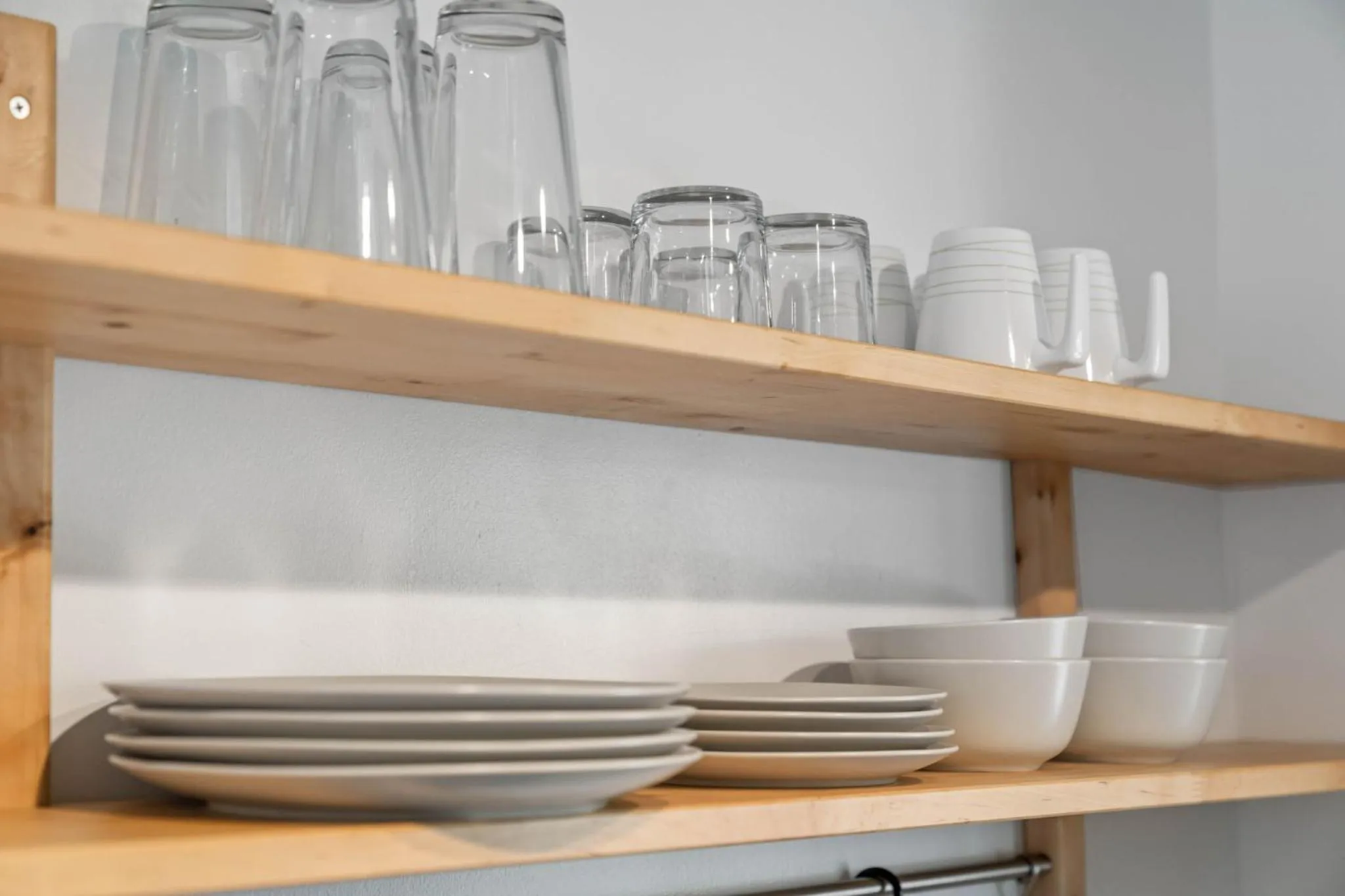 Kitchen or kitchenette in BCA Furnished Apartments