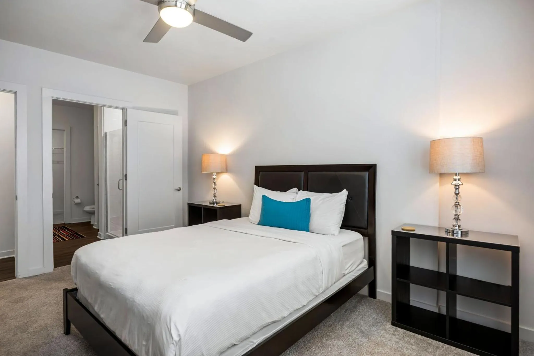 Bed in BCA Furnished Apartments