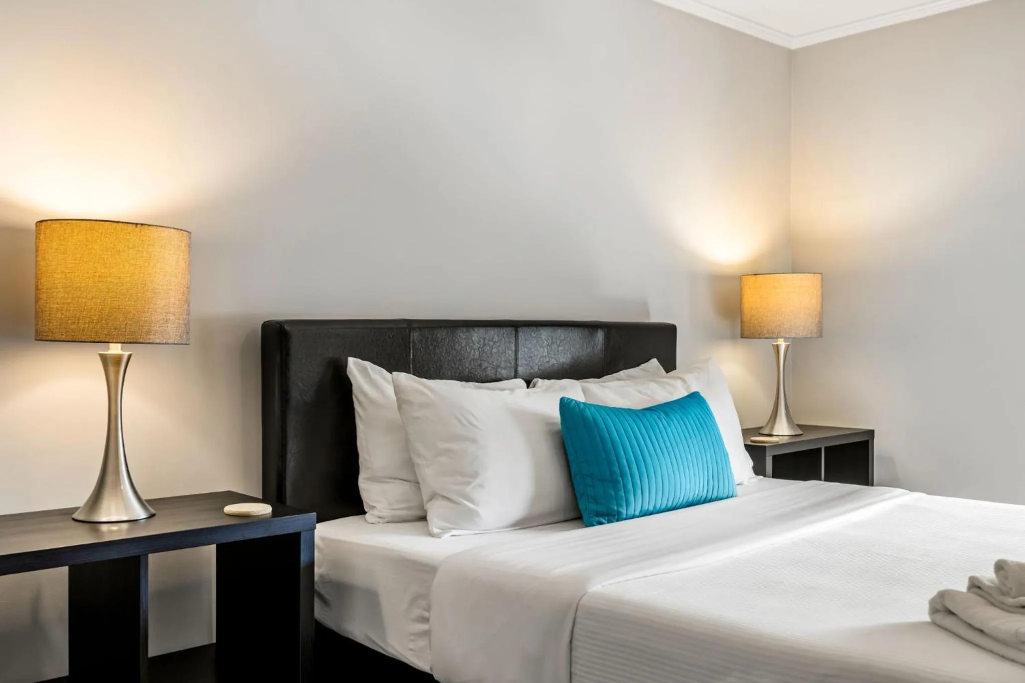 Bed in BCA Furnished Apartments