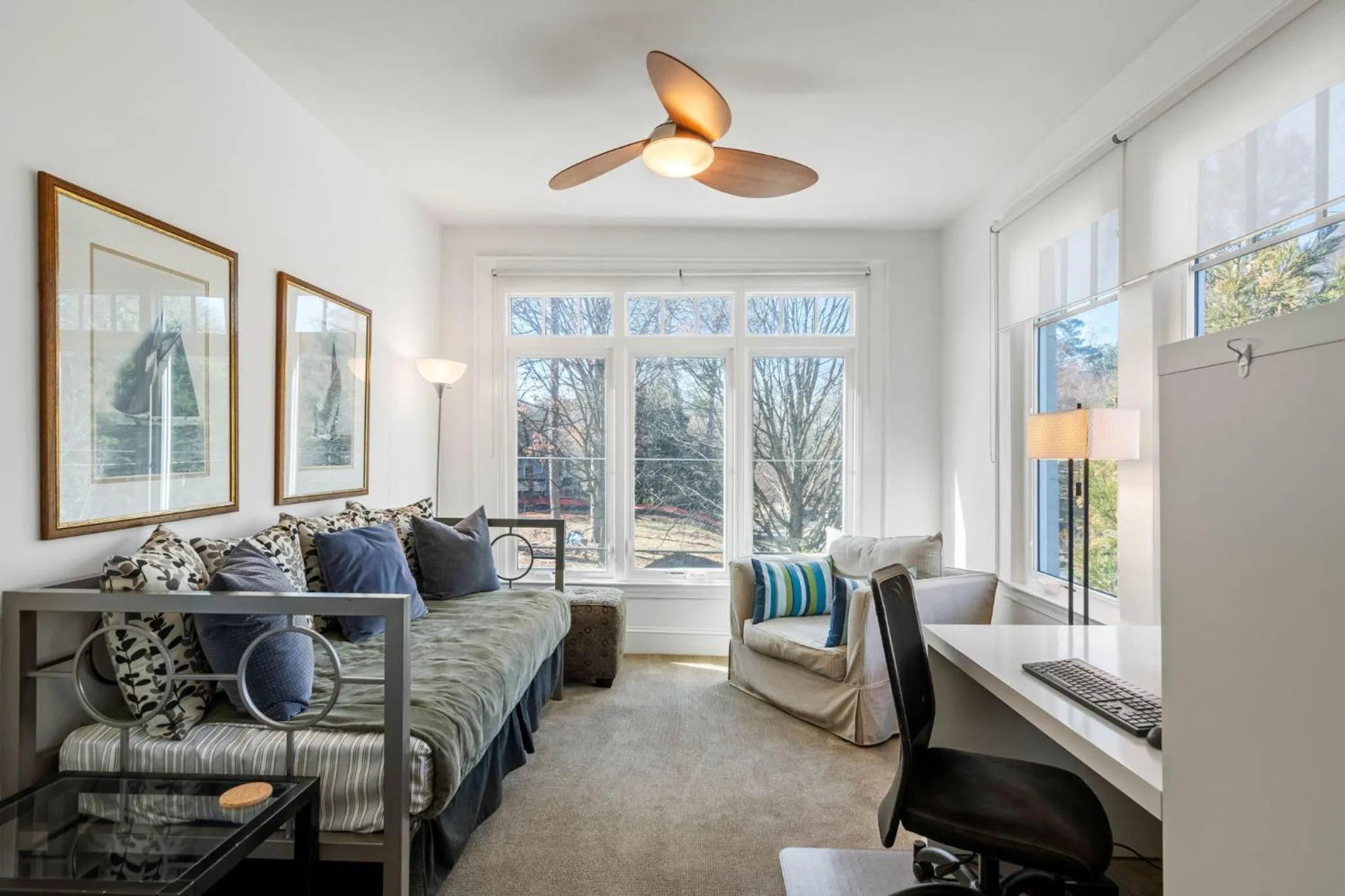 Living room in BCA Furnished Apartments