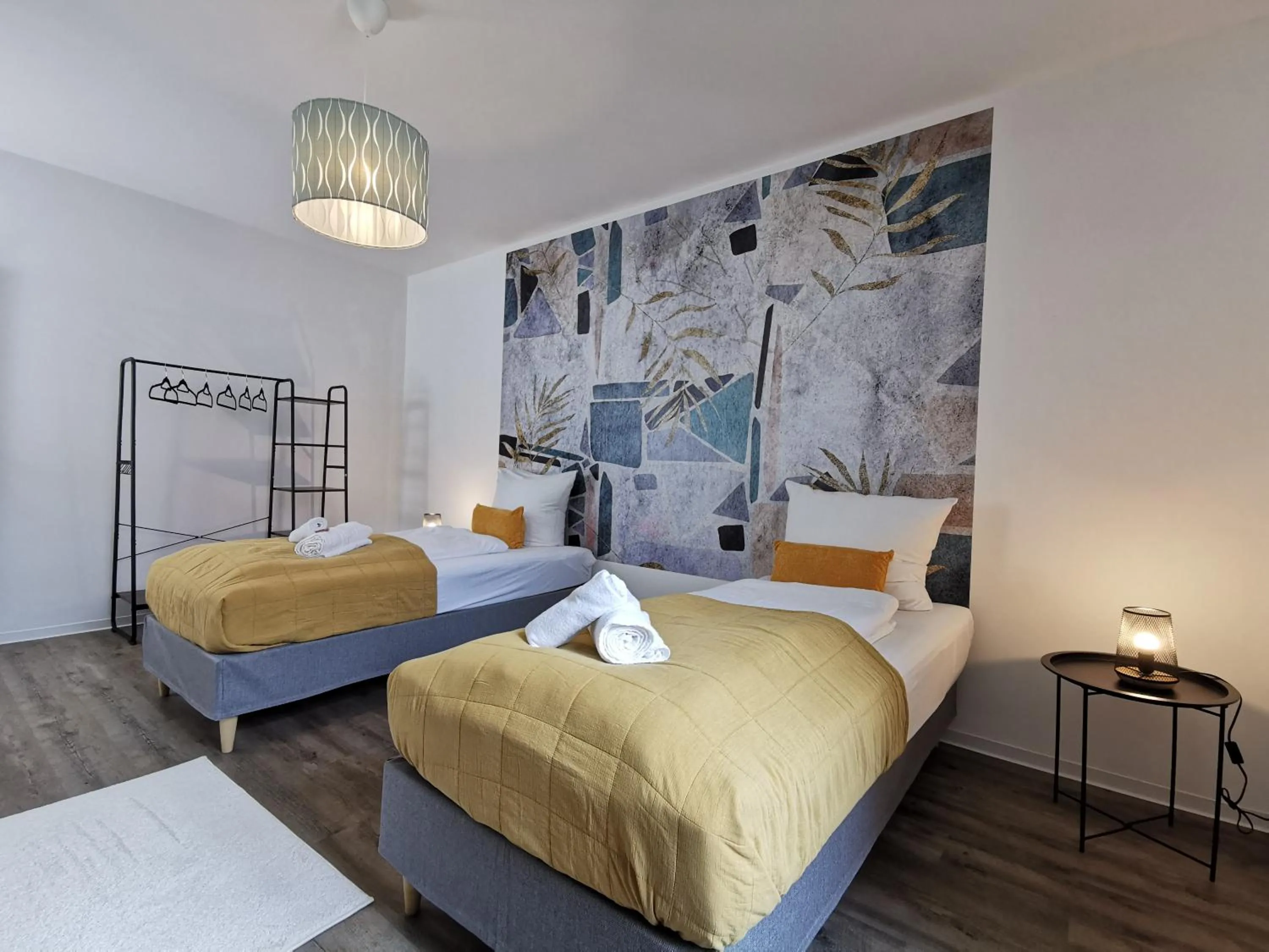 BohnApartments - Town House am Stadtpark - Terrasse - Parkplätze - WLAN