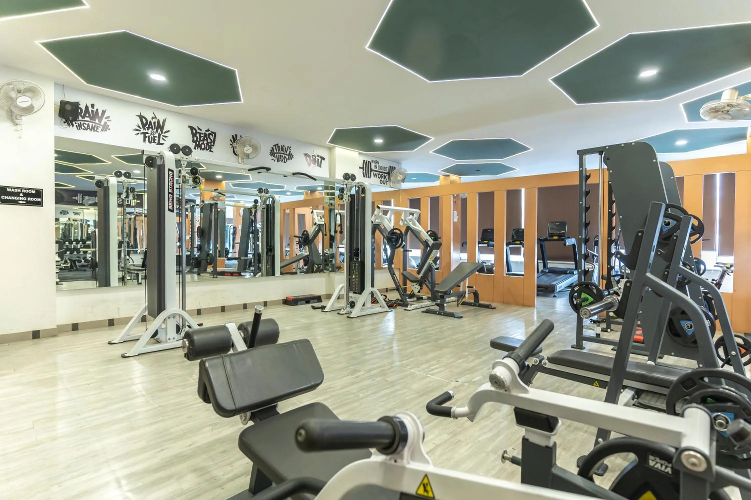 Fitness centre/facilities in D Fortune Park