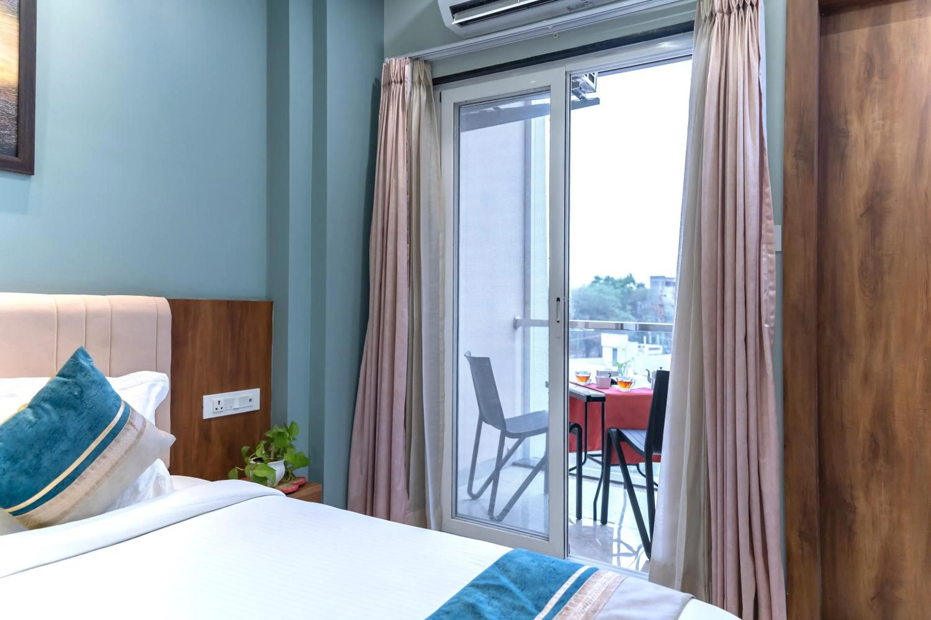 View (from property/room), Bed in D Fortune Park