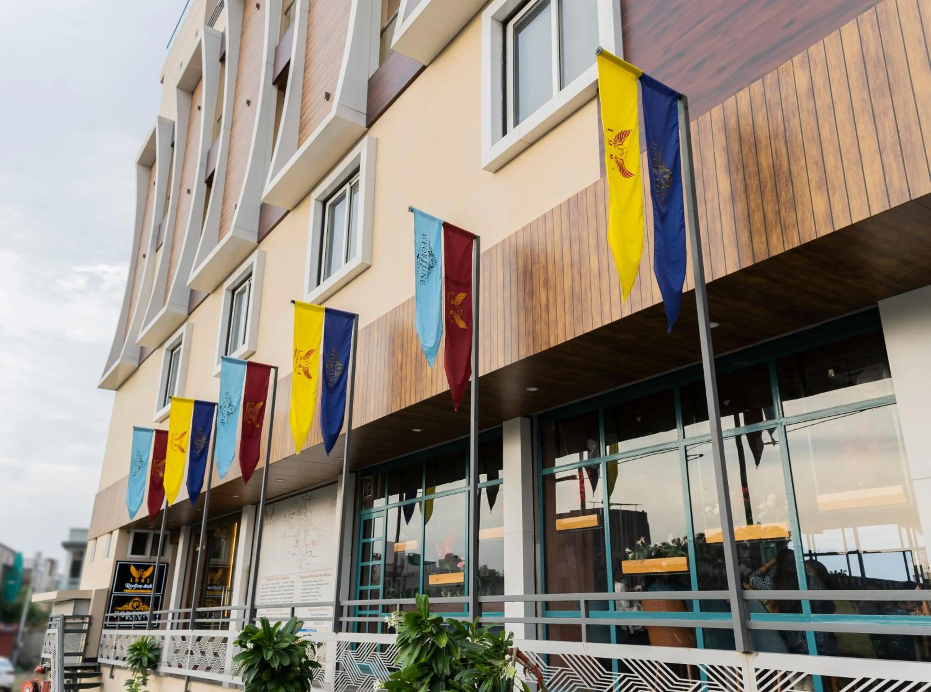 Property building in D Fortune Park