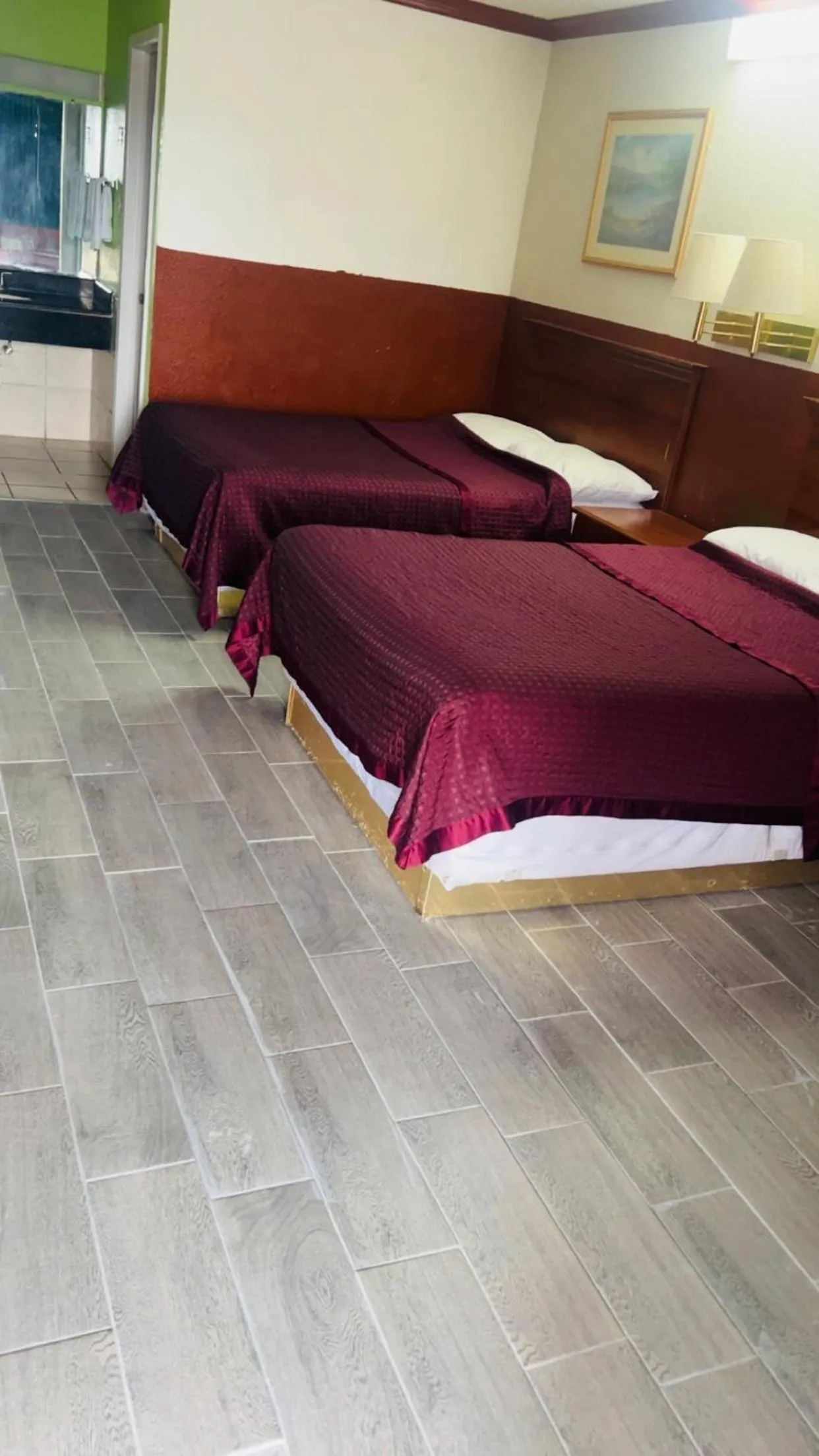 Bed in Executive Inn Robstown