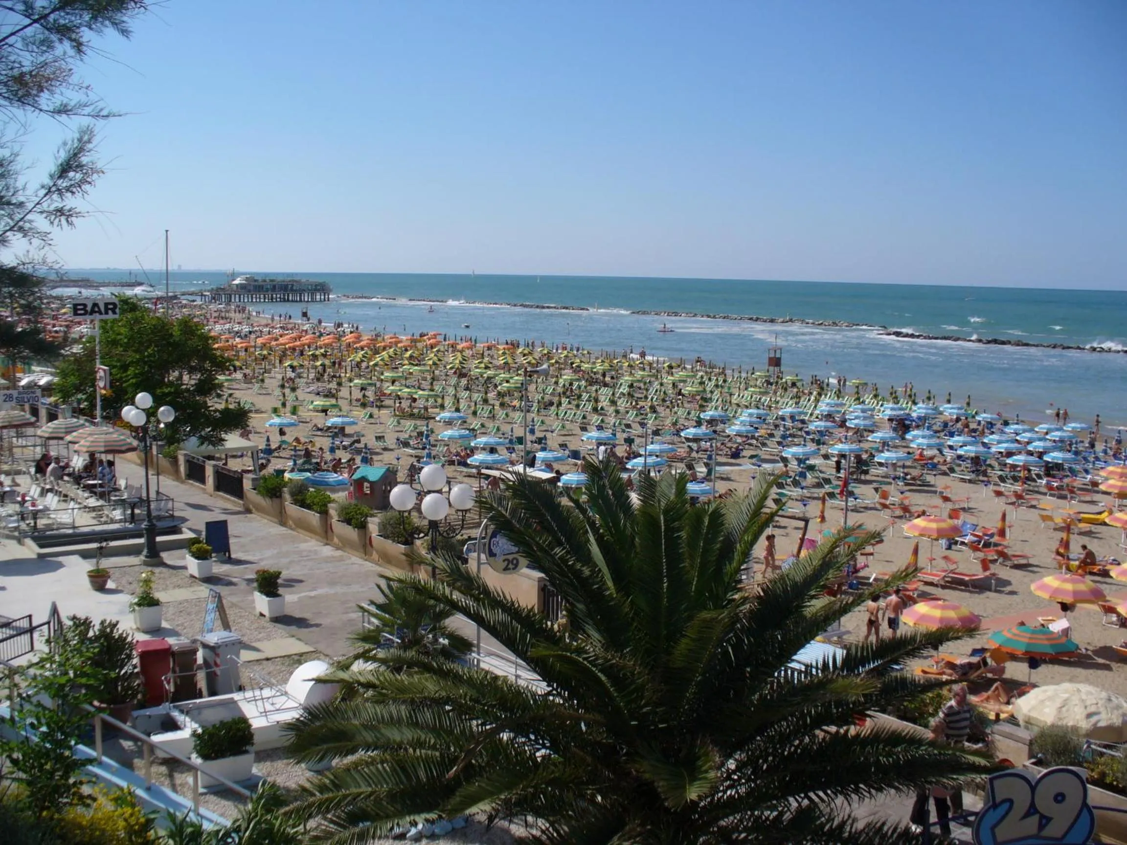 Beach in Hotel Lido
