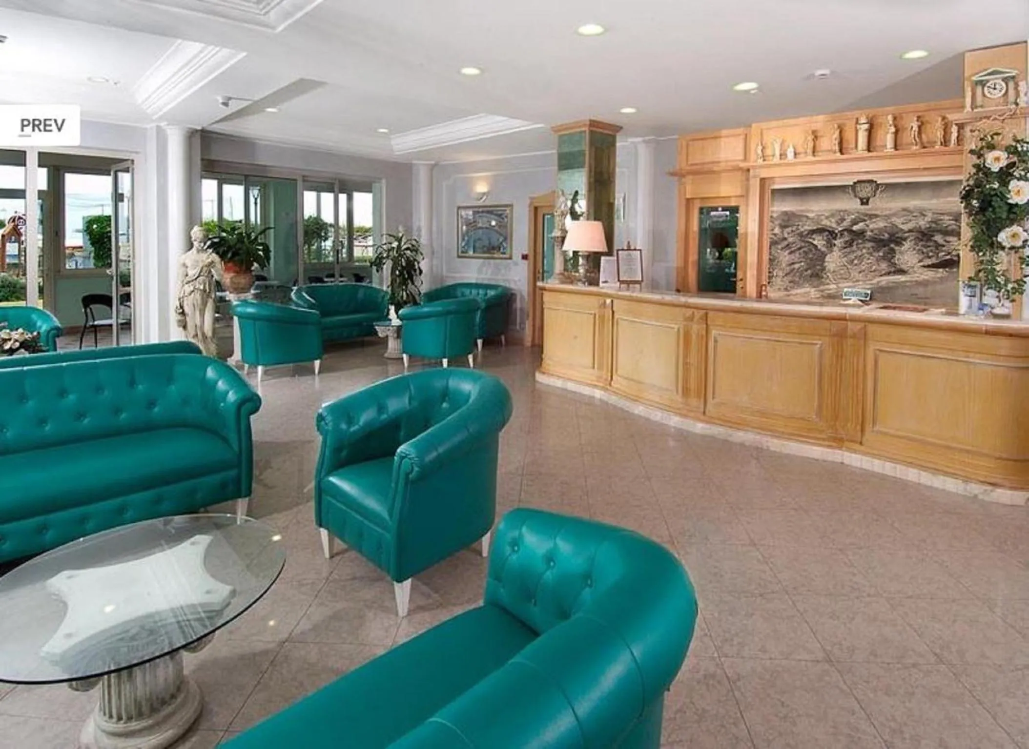 Lobby or reception in Hotel Lido