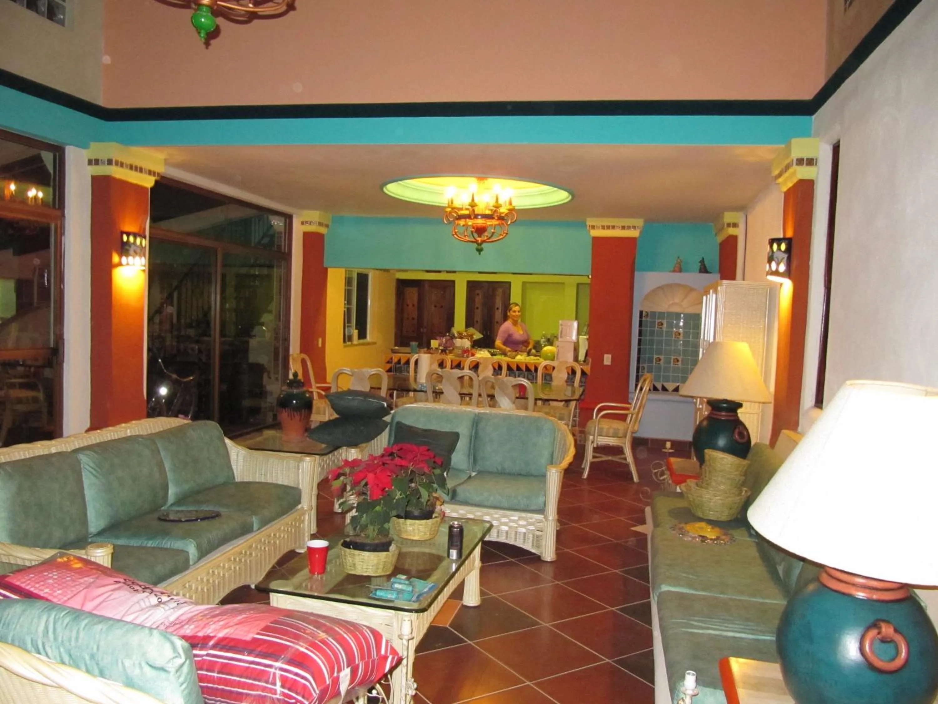 Living room in Casa Virgilio B&B