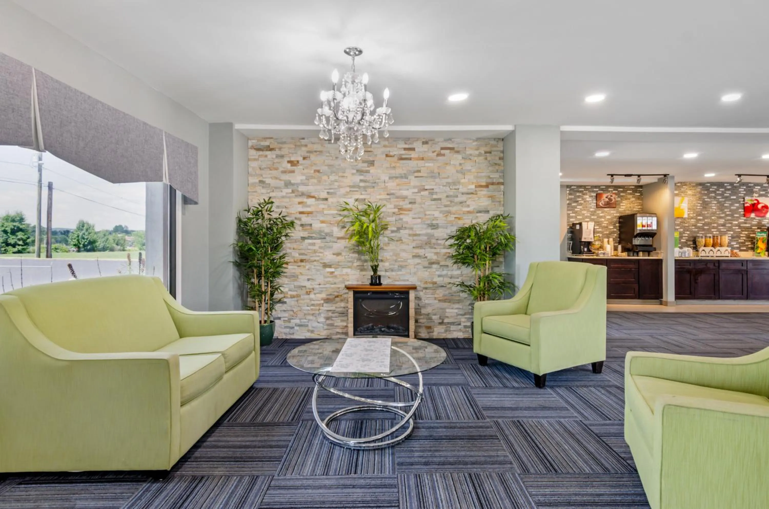 Lobby or reception in Suburban Studios Verona - Staunton North