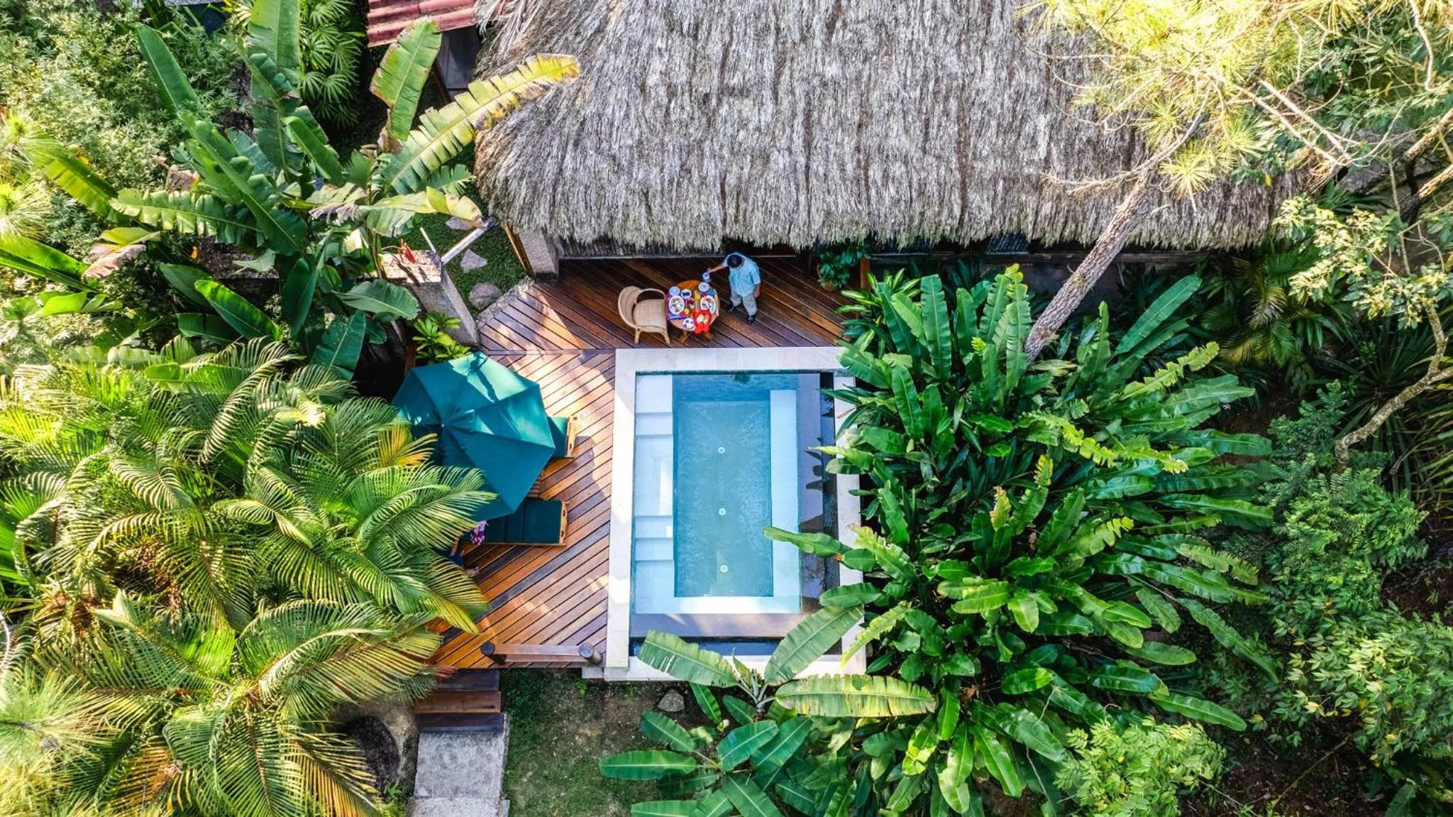 Property building in Blancaneaux Lodge by Francis Ford Coppola