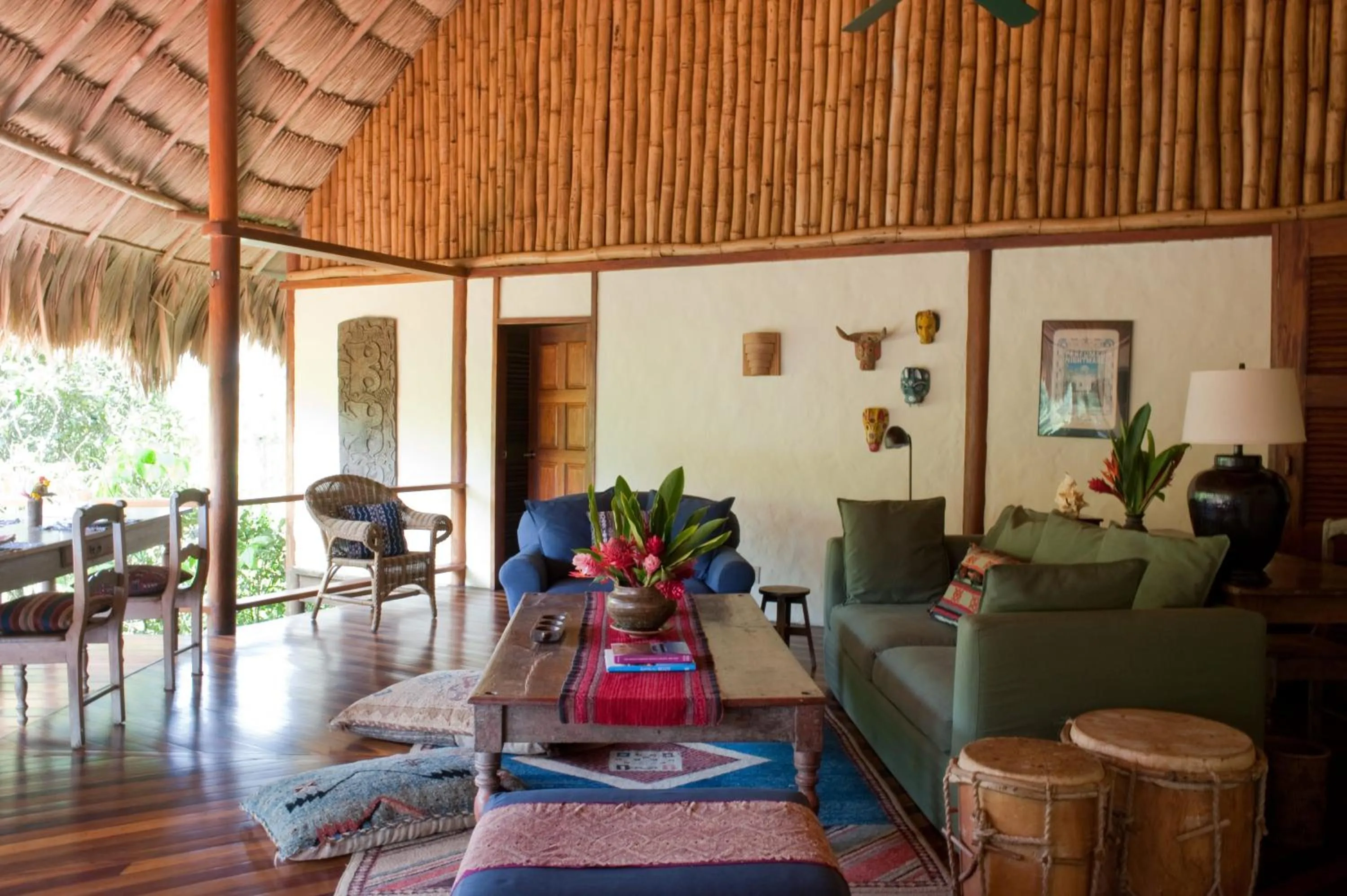 Balcony/Terrace in Blancaneaux Lodge by Francis Ford Coppola