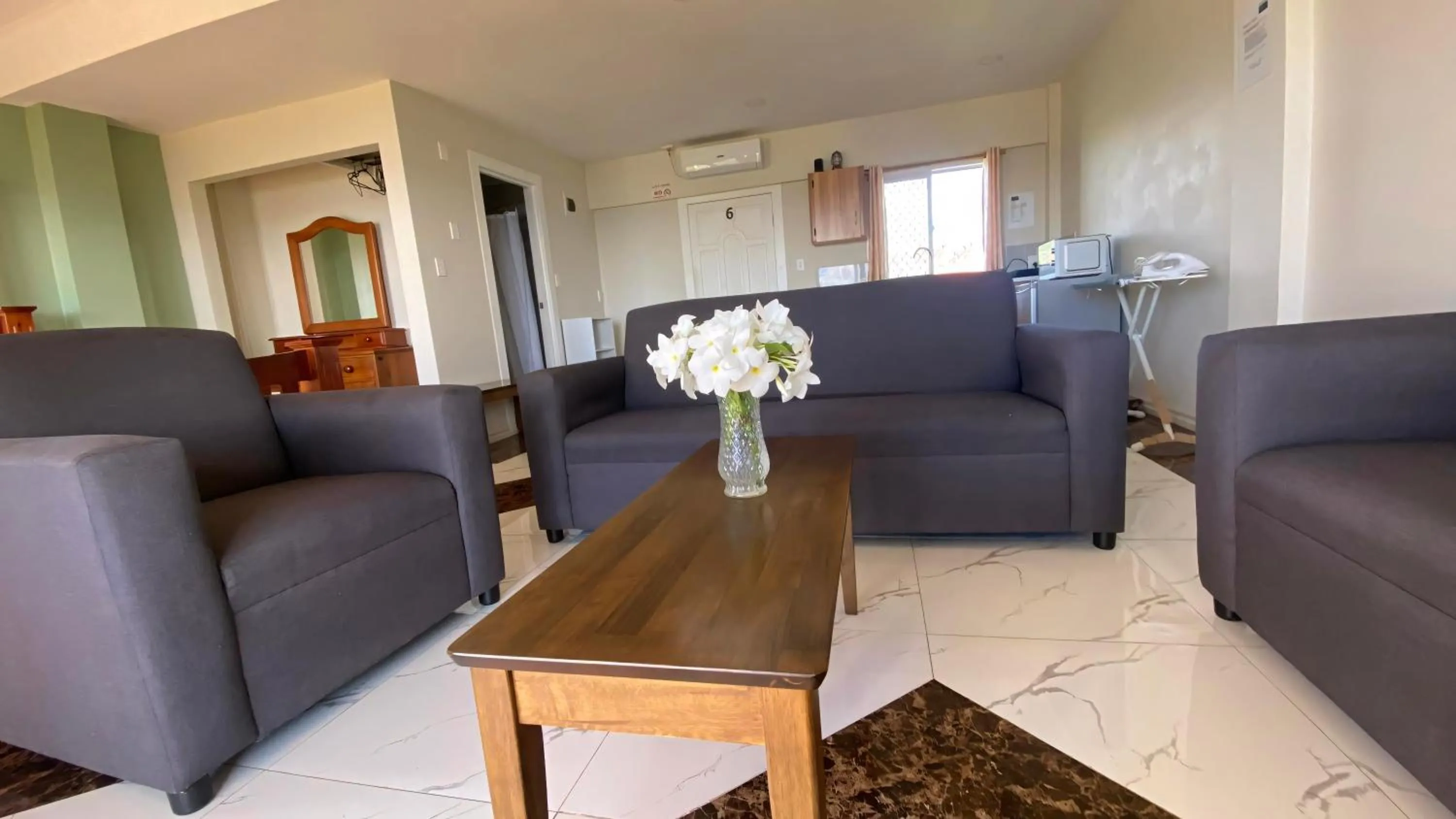 Living room in Sky Lodge