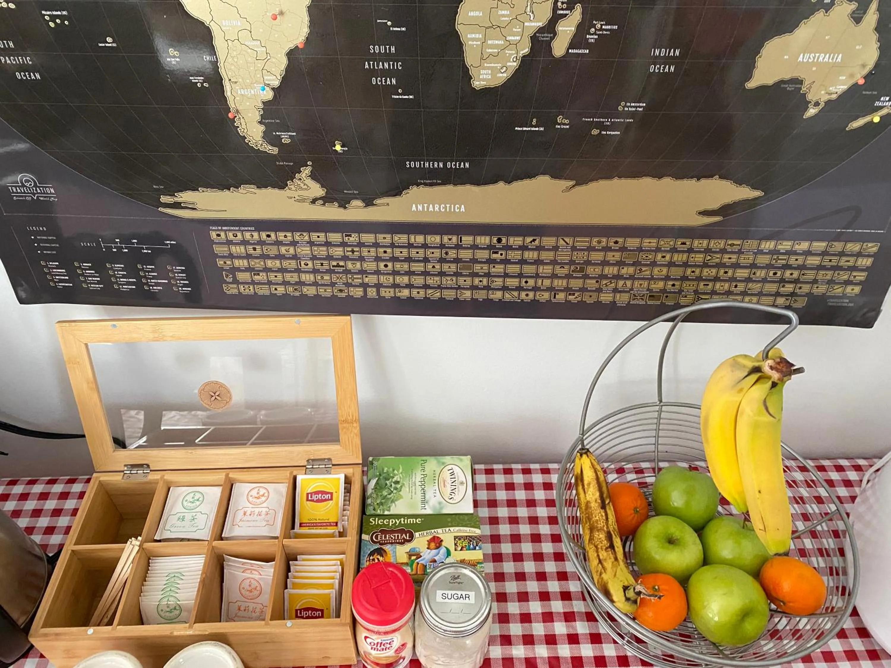 Communal kitchen in Ginkgo House on Harvard